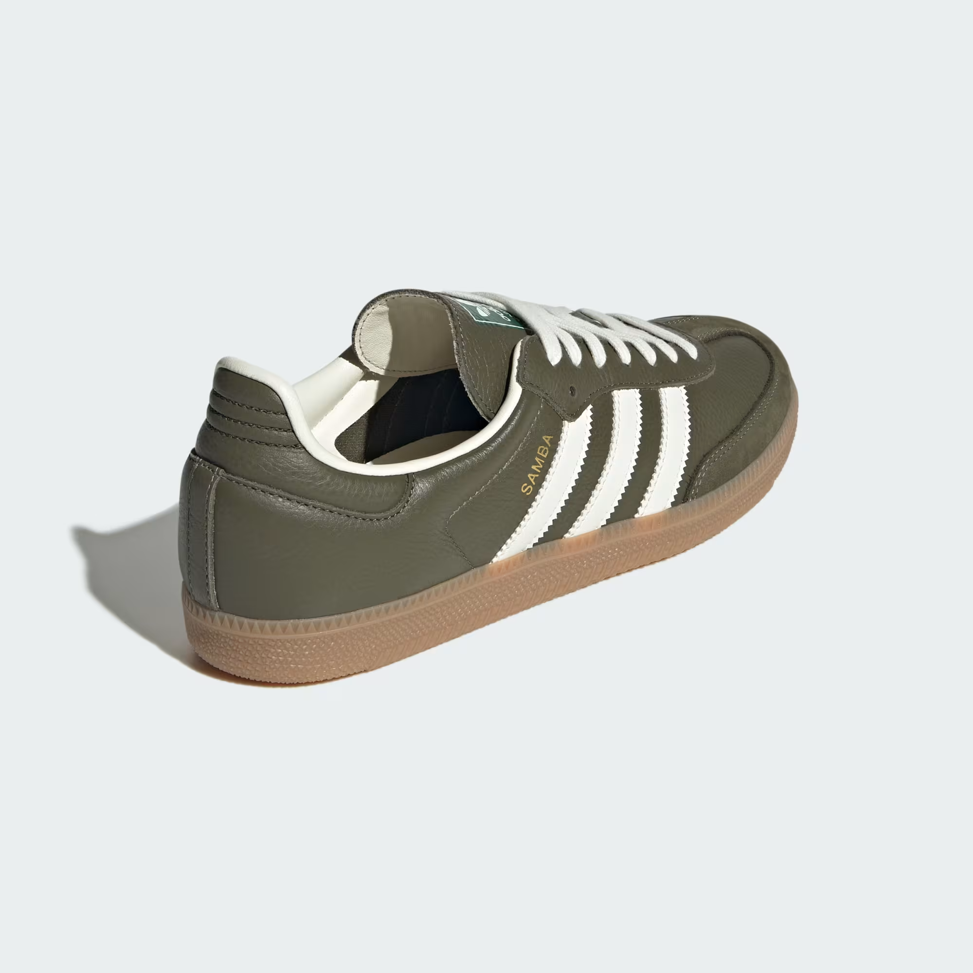 Scarpe Samba OG Medium Dark Khaki/Off White/Gum