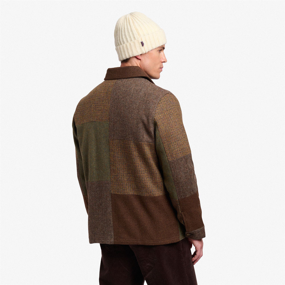 Giacca Dorr Patchwork Brown Multicolor