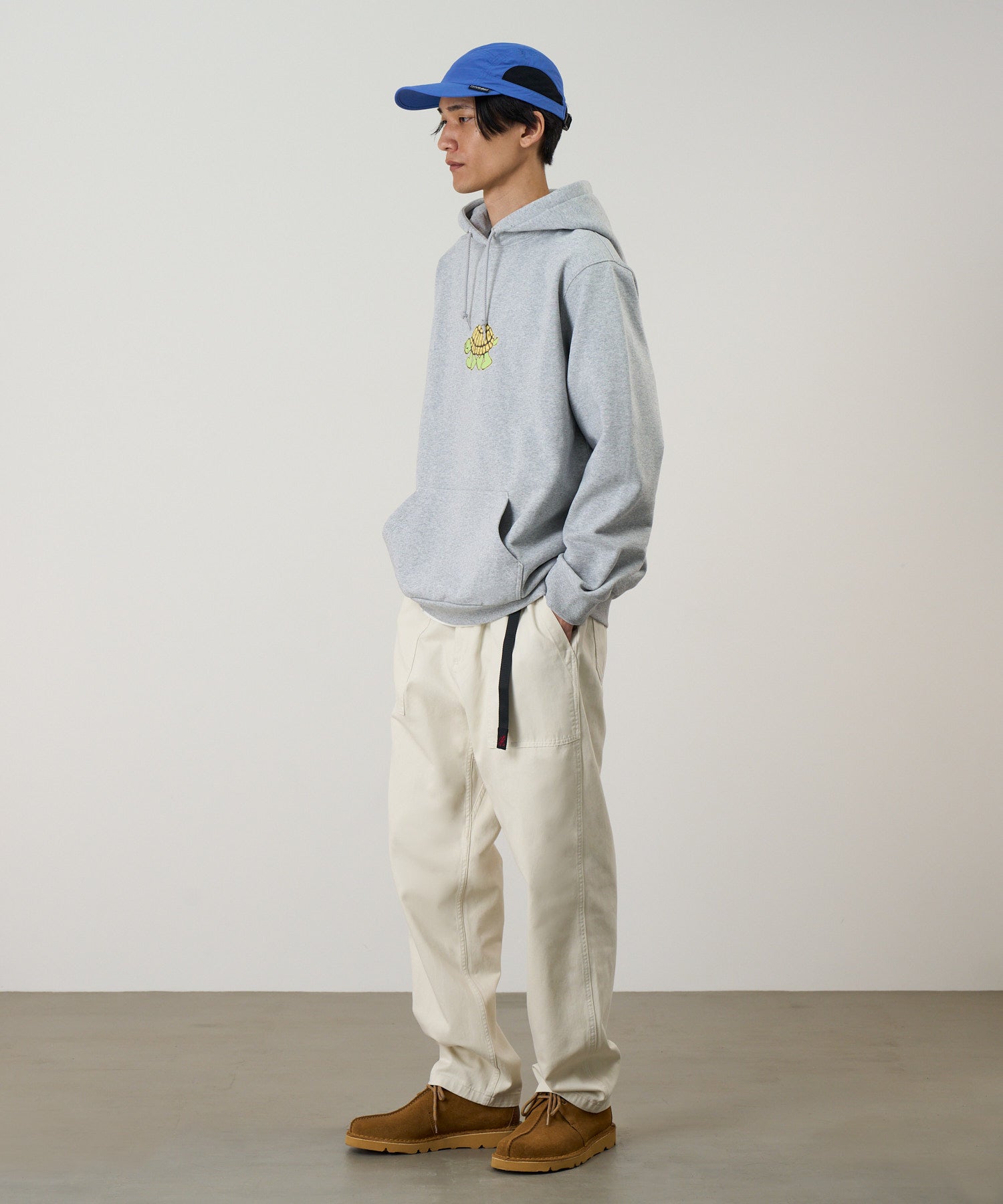 Pantalones Loose Tapered Ridge Greige