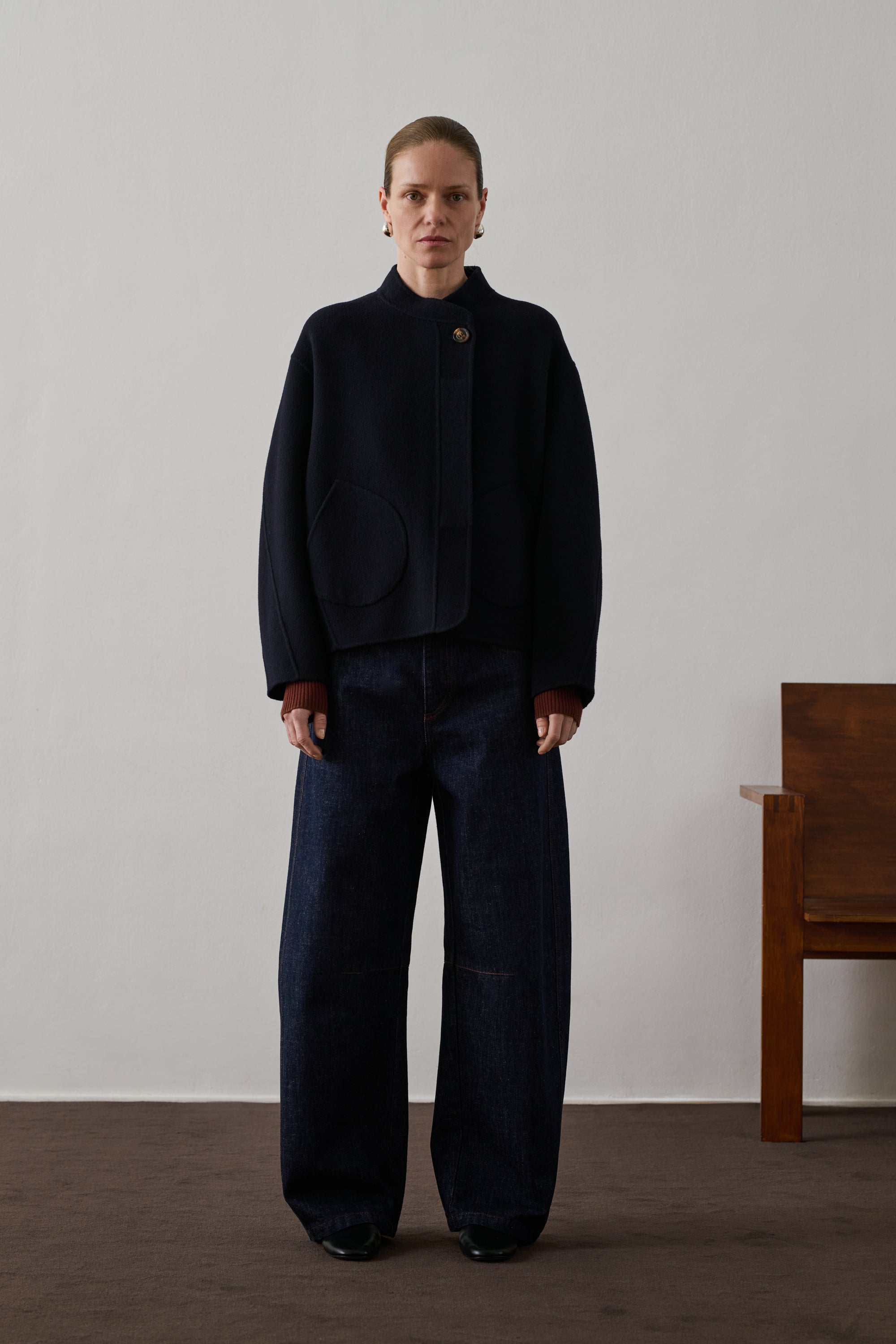 Giacca Windsor Donna Deep Navy