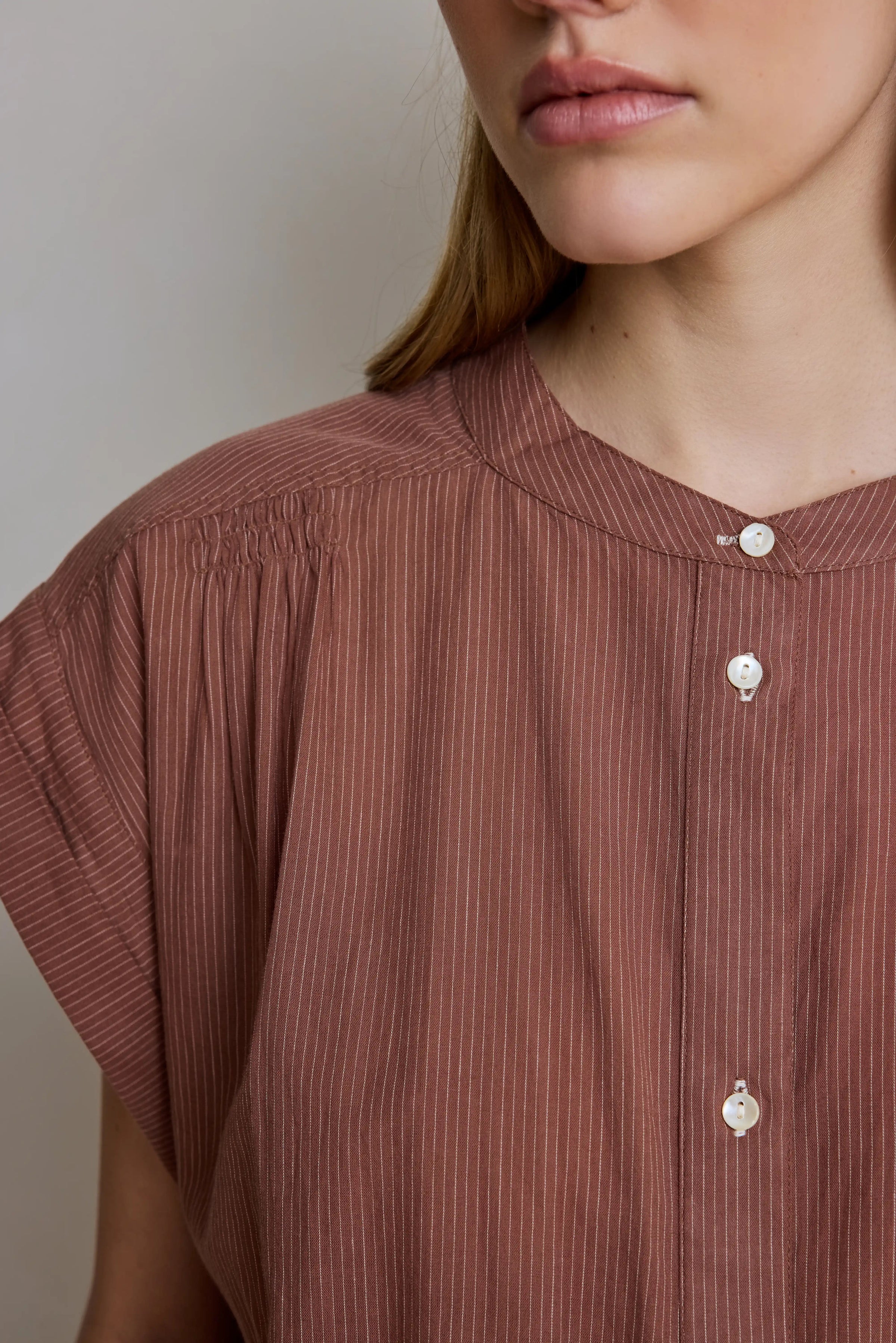 Camicia Amandine Donna Nut