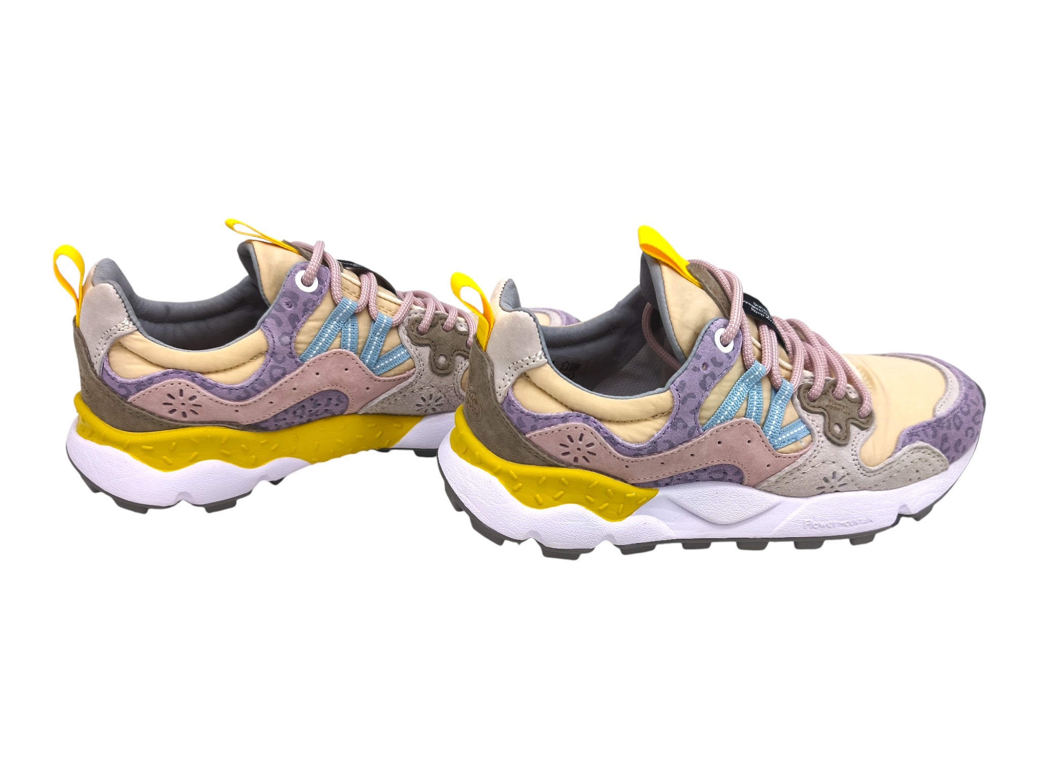 Frau Yamano 3 Animalier Turnschuhe Lilac/Salmon/Pink