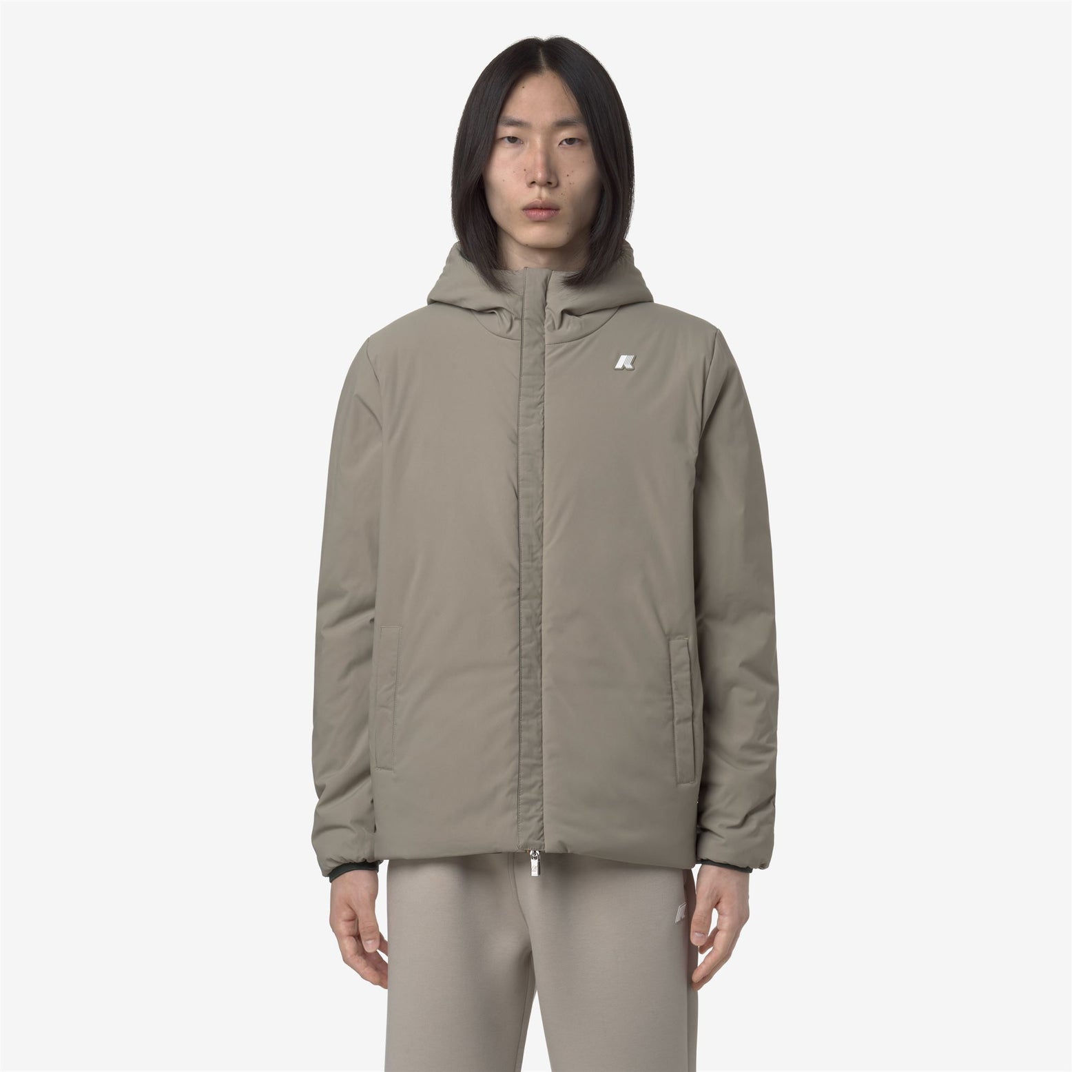 Giacca Jack St Warm Reversible Uomo Green Blackish/Green Oak