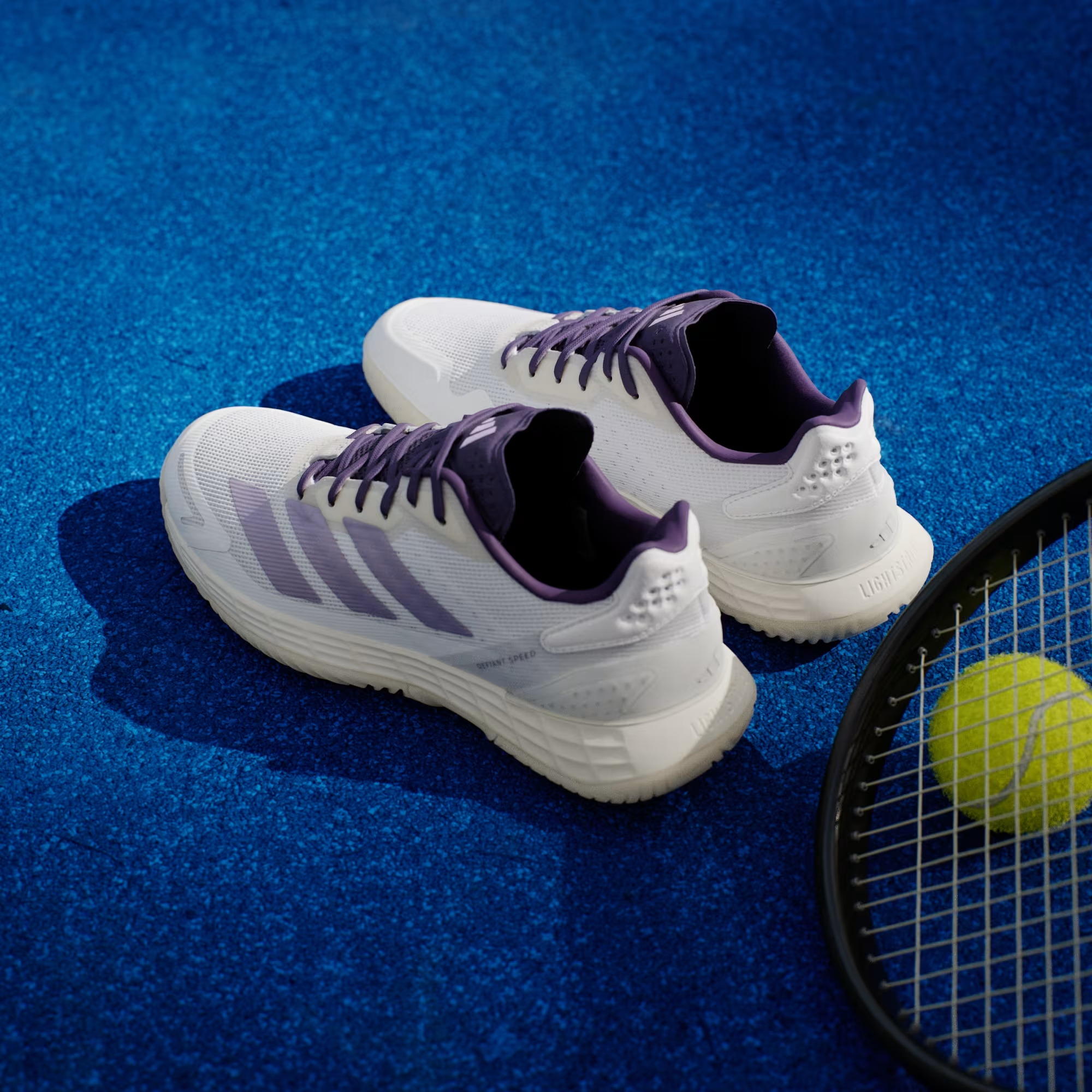 Chaussures de tennis Defiant Speed 2 Femme Cloud White/Powder Plum/Aurora Plum