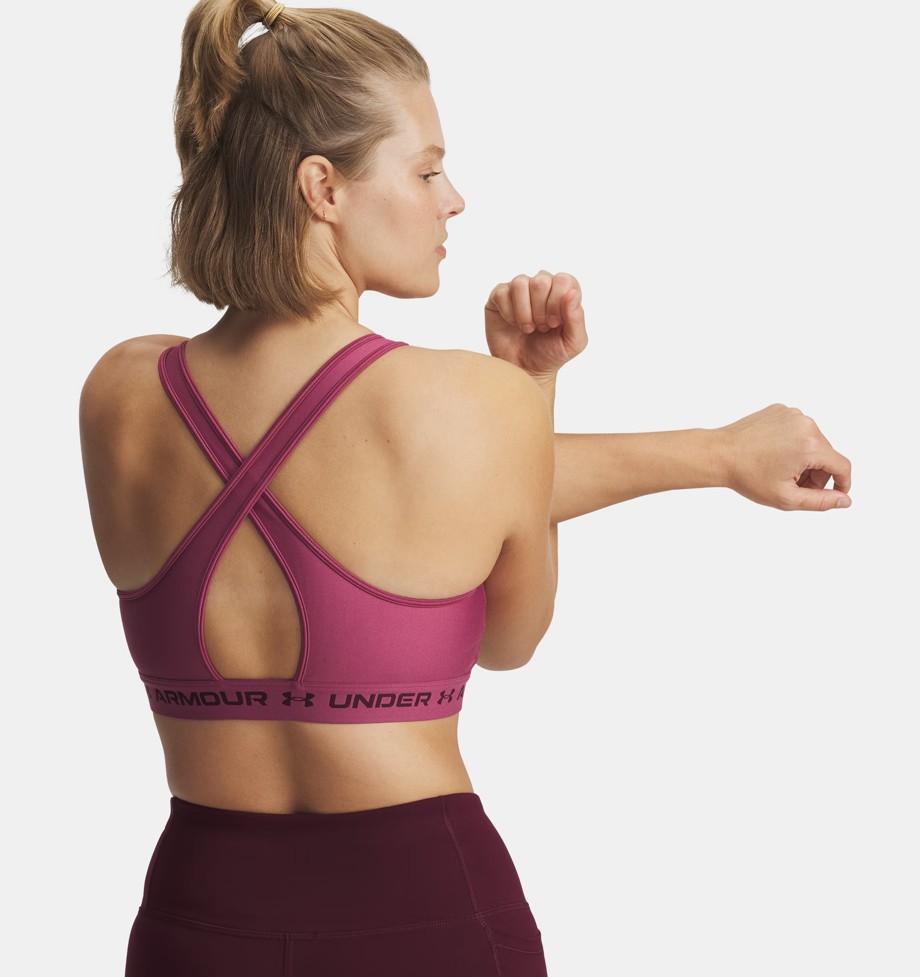 Top Mid Crossback Donna Fuchsia Dusk