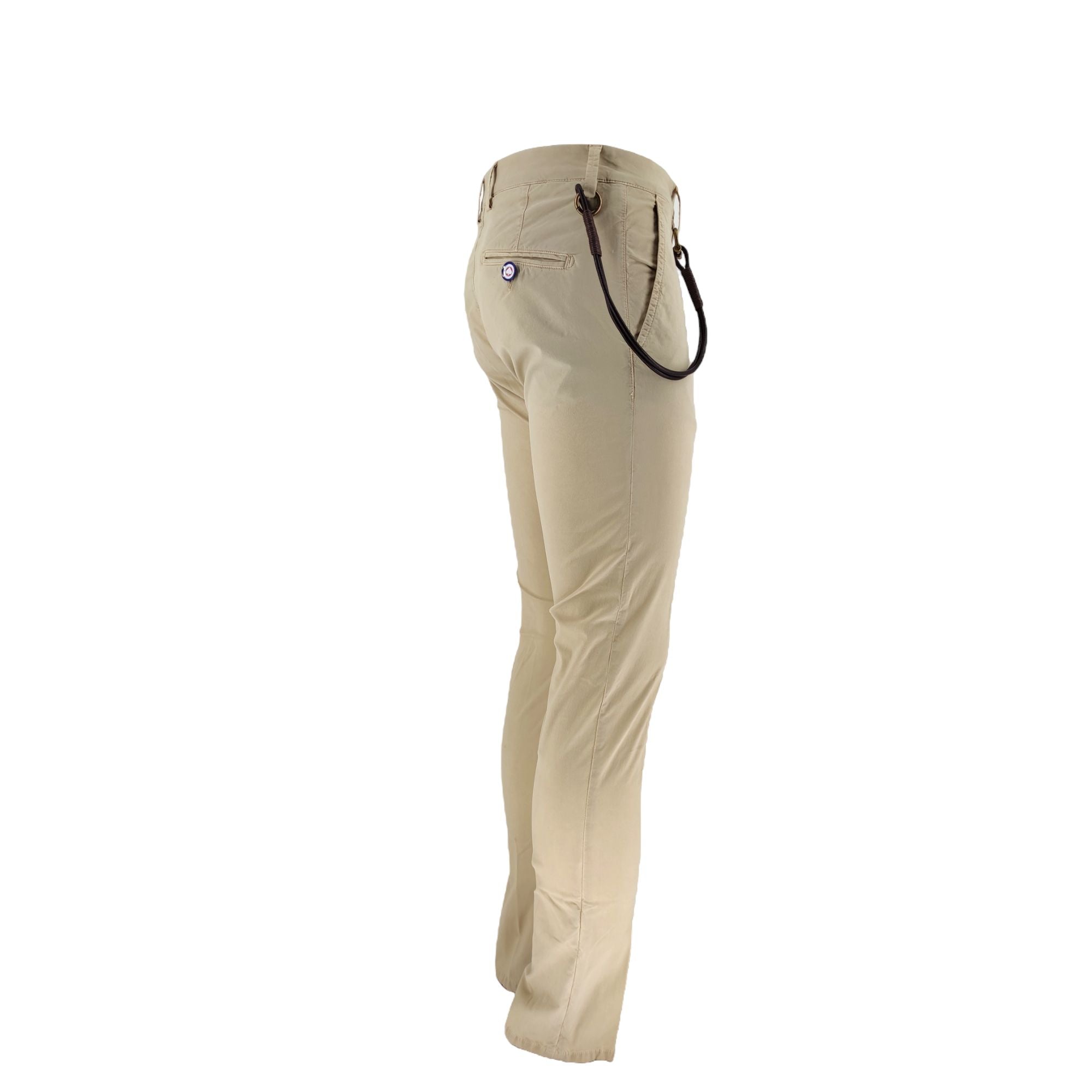 Modfitter | Pantaloni Carnaby Popeline Uomo Stone - Fabbrica Ski Sises
