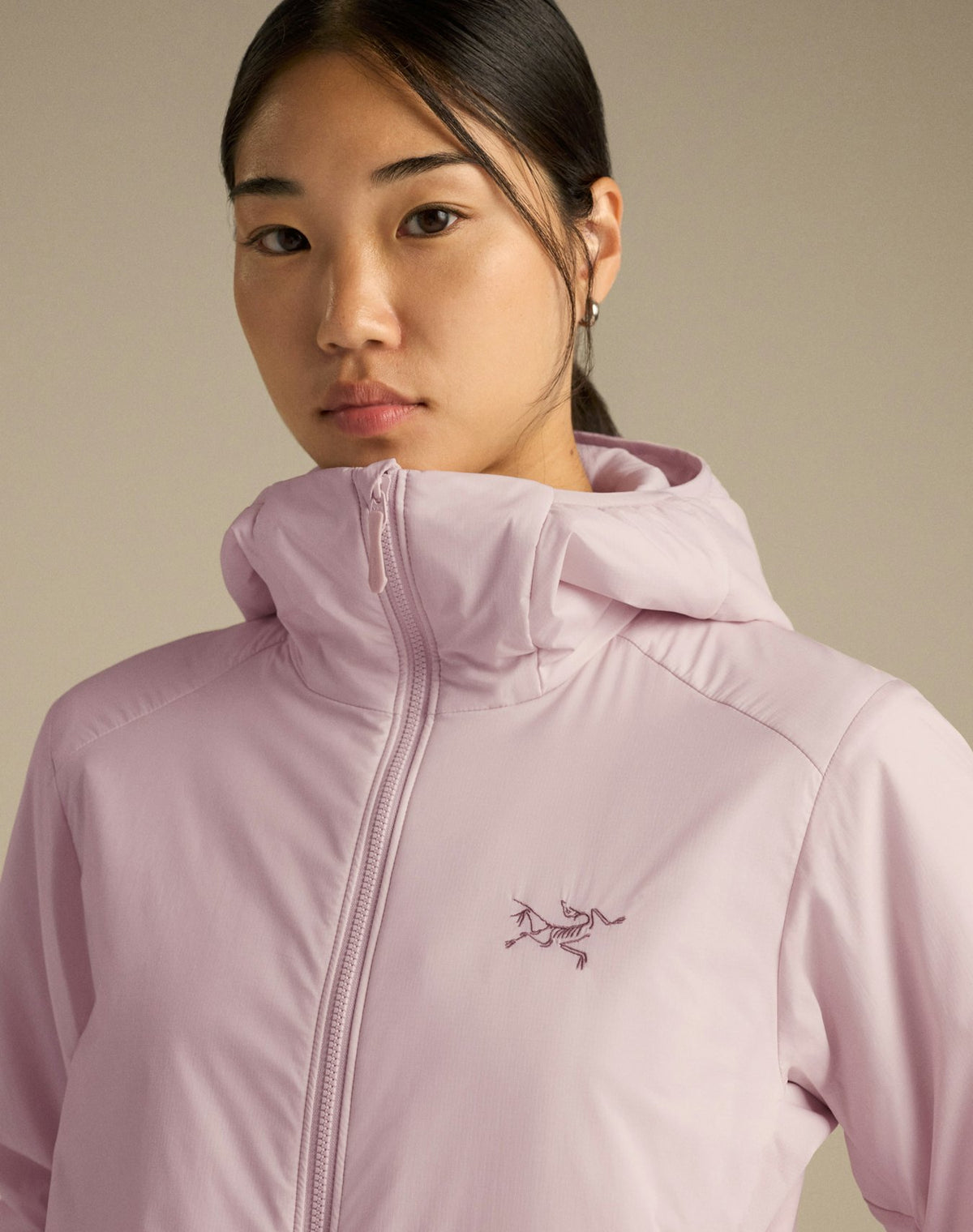 Frau Atom Hoody Jacke Alpine Rose