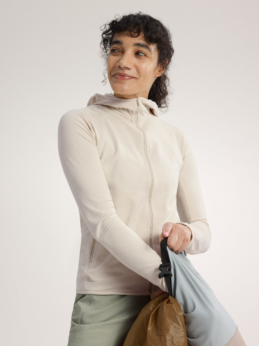 Maglia Kyanite Lightweight Hoody Donna Sea Salt