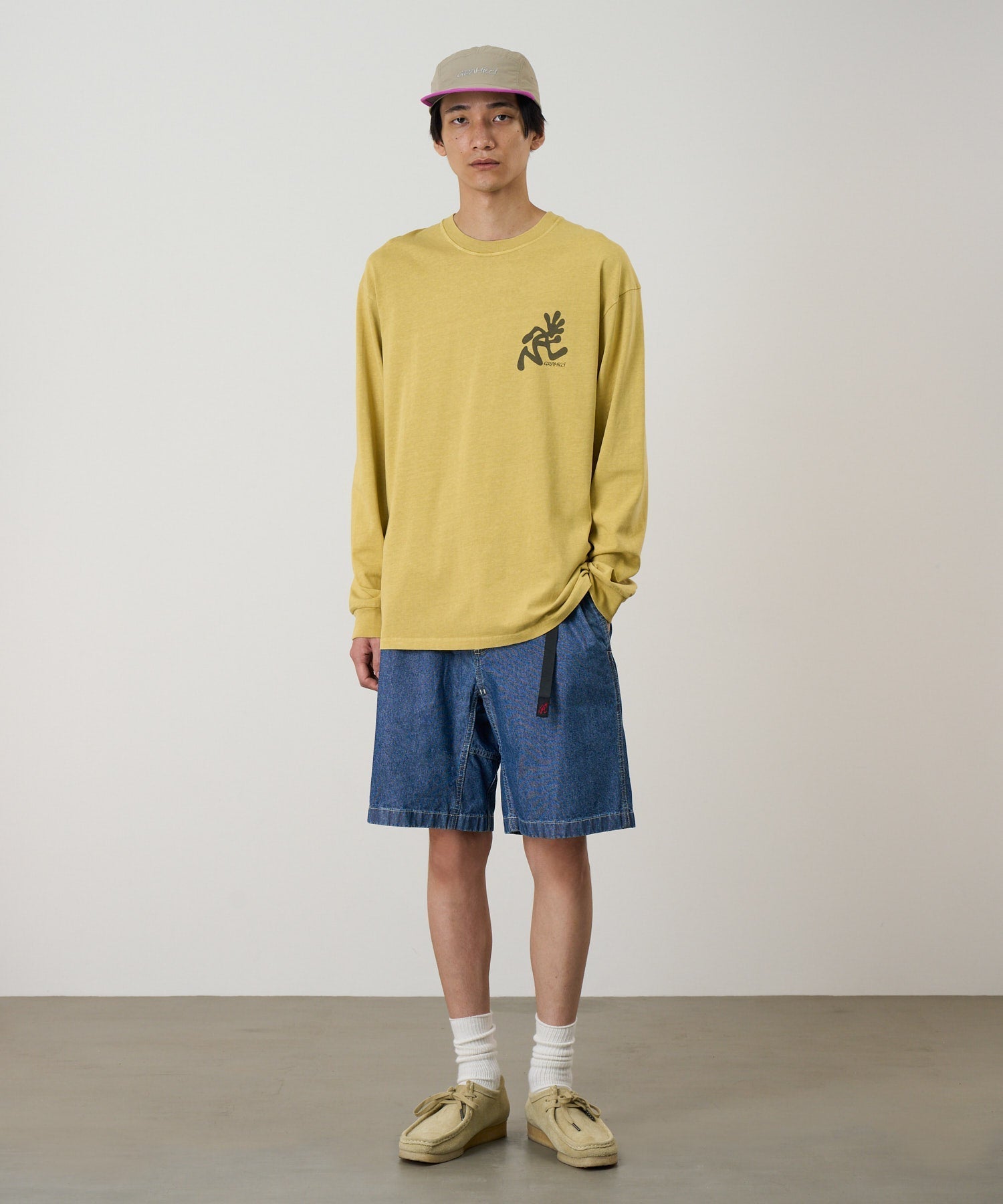 Men's Japanese Chambray Shorts Blue