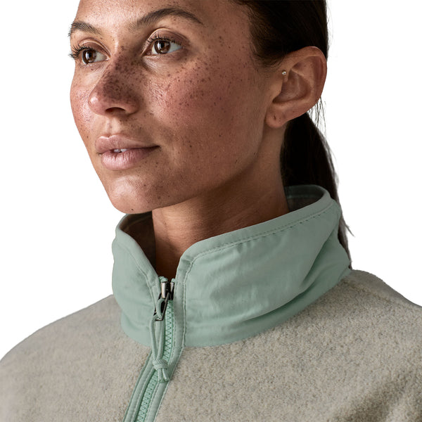 Maglia Synchilla Donna Oatmeal Heather/Thin Ice