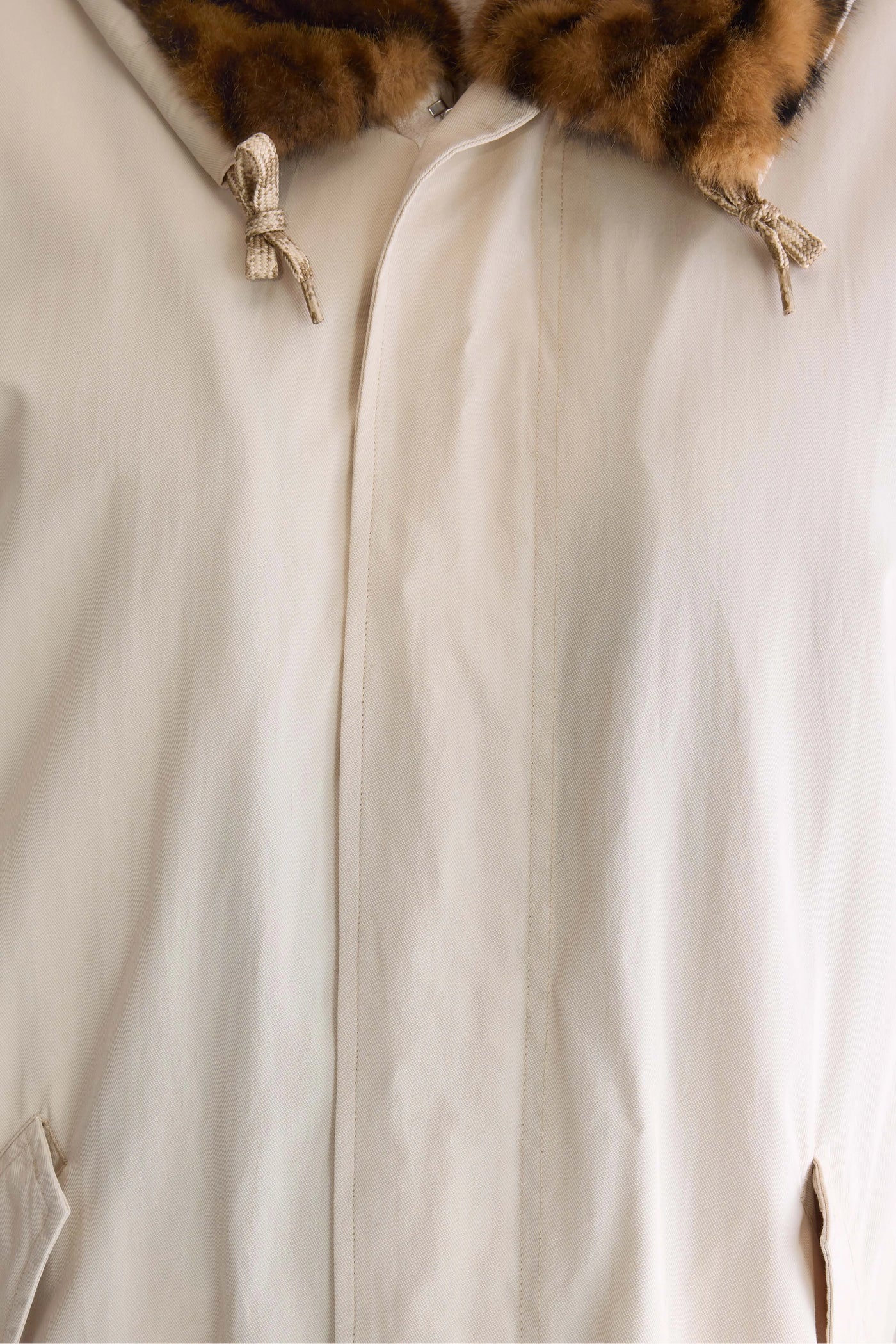Frau Laos Mantel Natural