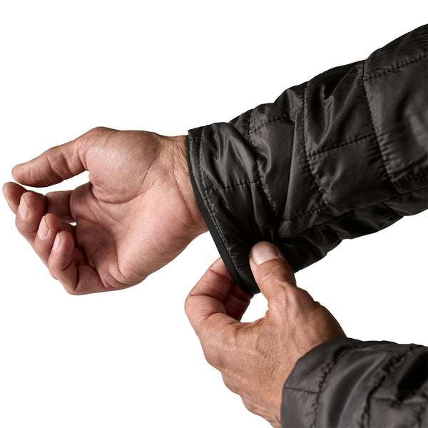 Mann Nano Puff Hoody Jacke Black