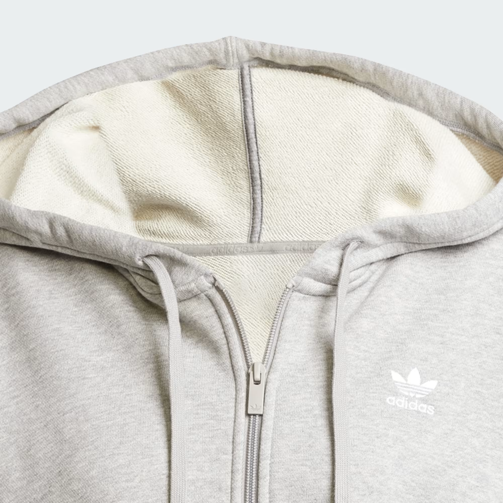 Frau Hoodie Essential Short Pullover Medium Grey Heather