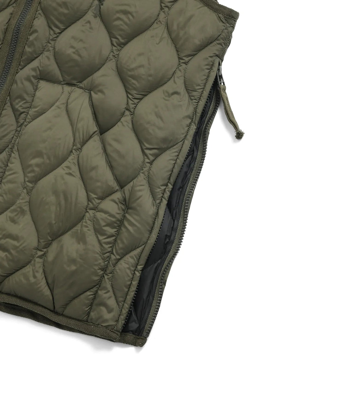 Military Zip Weste Dark Navy