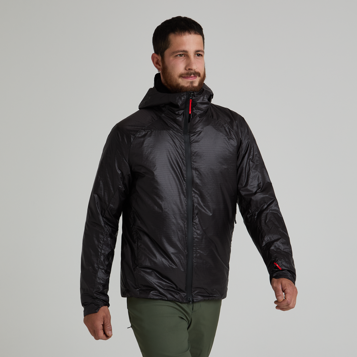 Chaqueta Versante Octa Hooded Hombre Sage Green