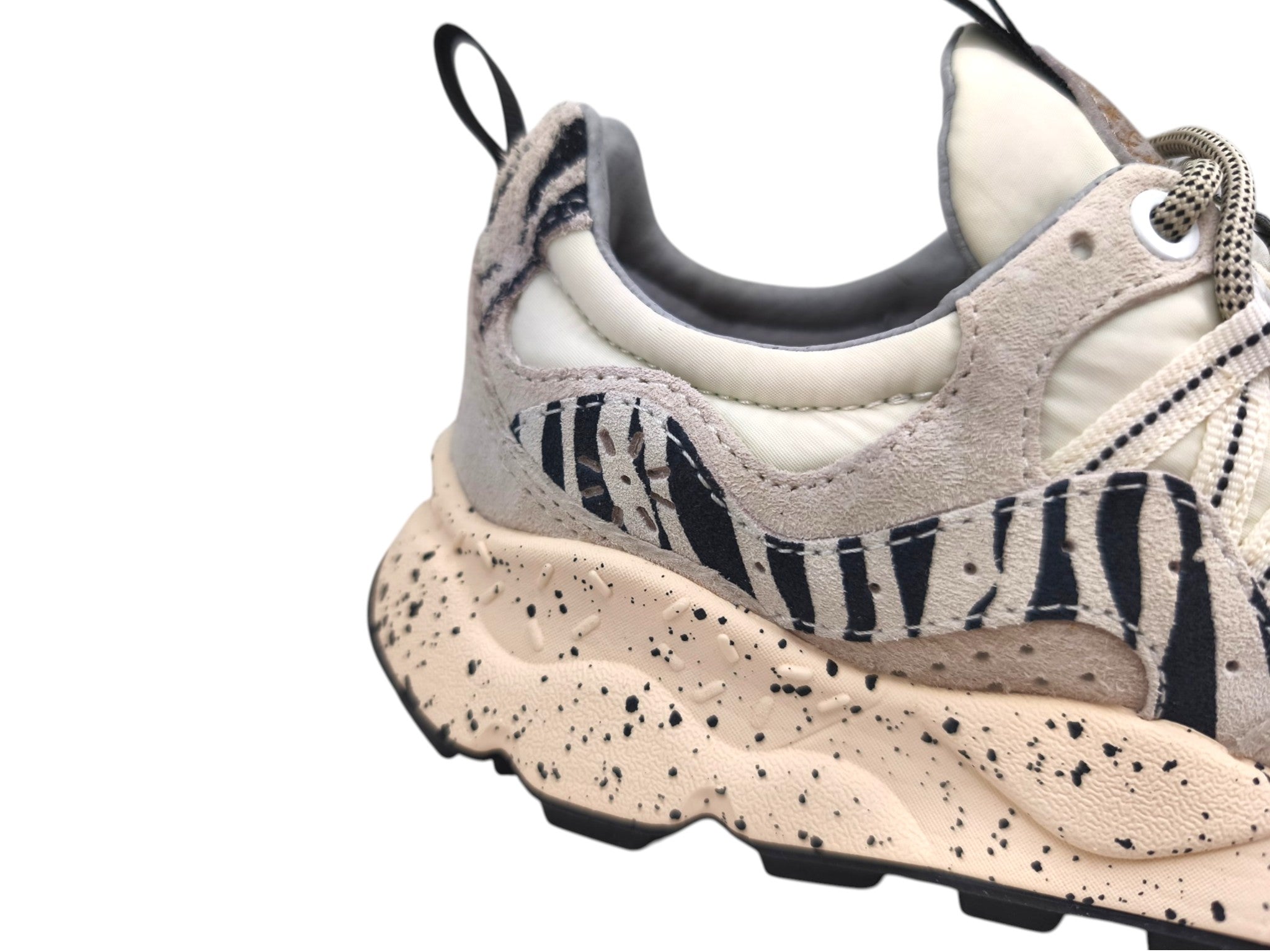 Scarpe Yamano 3 Animalier Off White/Black