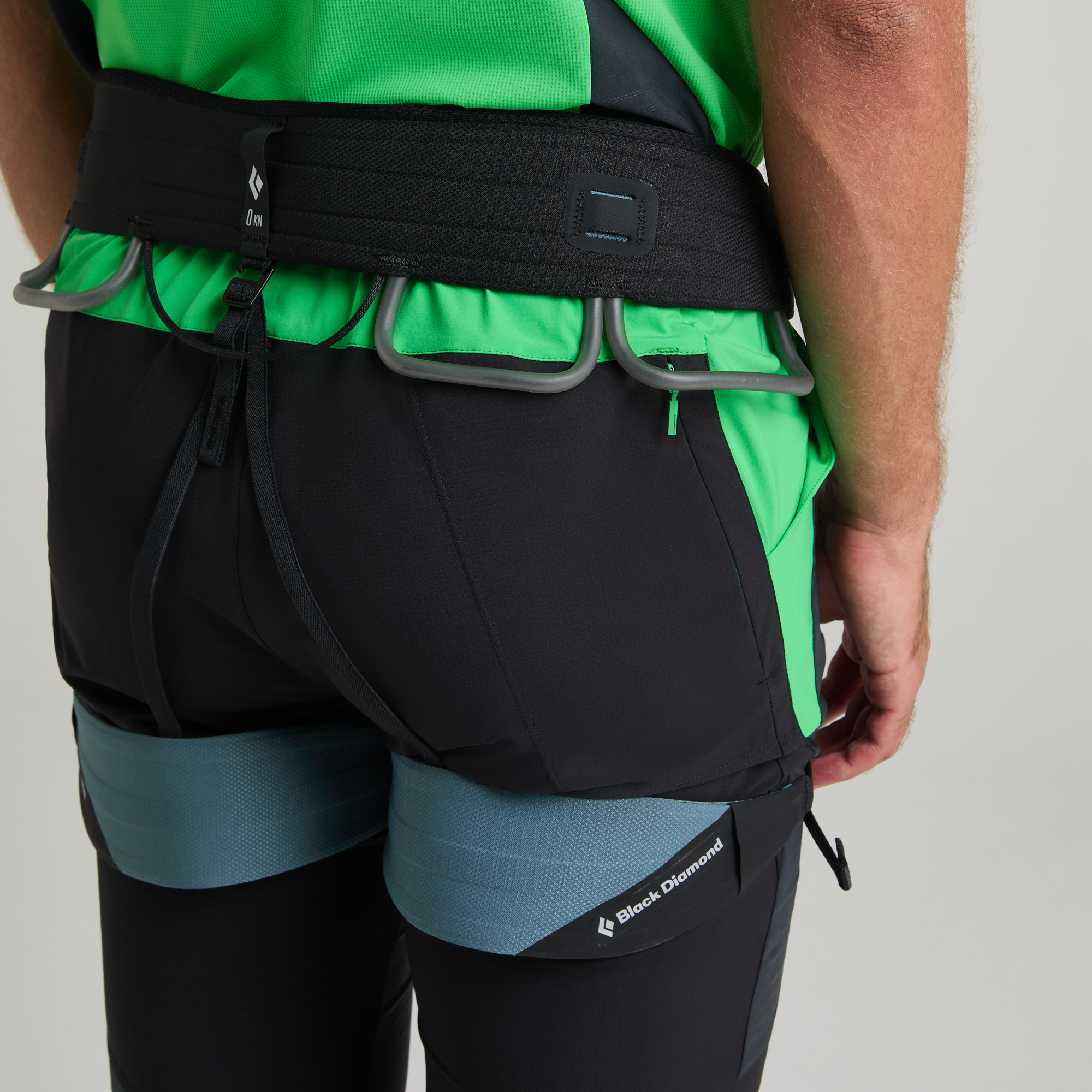 Pantalon Synth Homme Antracite/Vibe Green