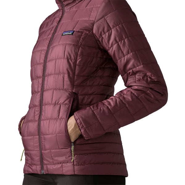 Women's Nano Puff Hoody Jacket Berry Fig