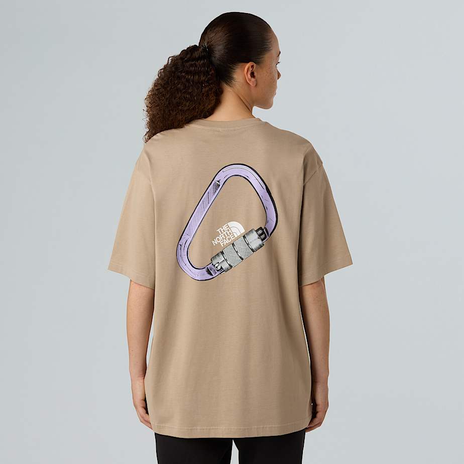 Explore Carabiner T-shirt Mushroom