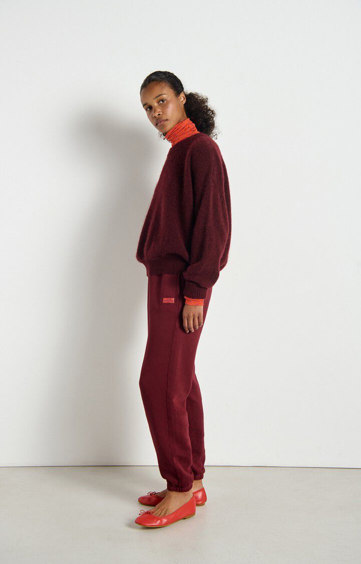 Pull Vitow Femme Grenat