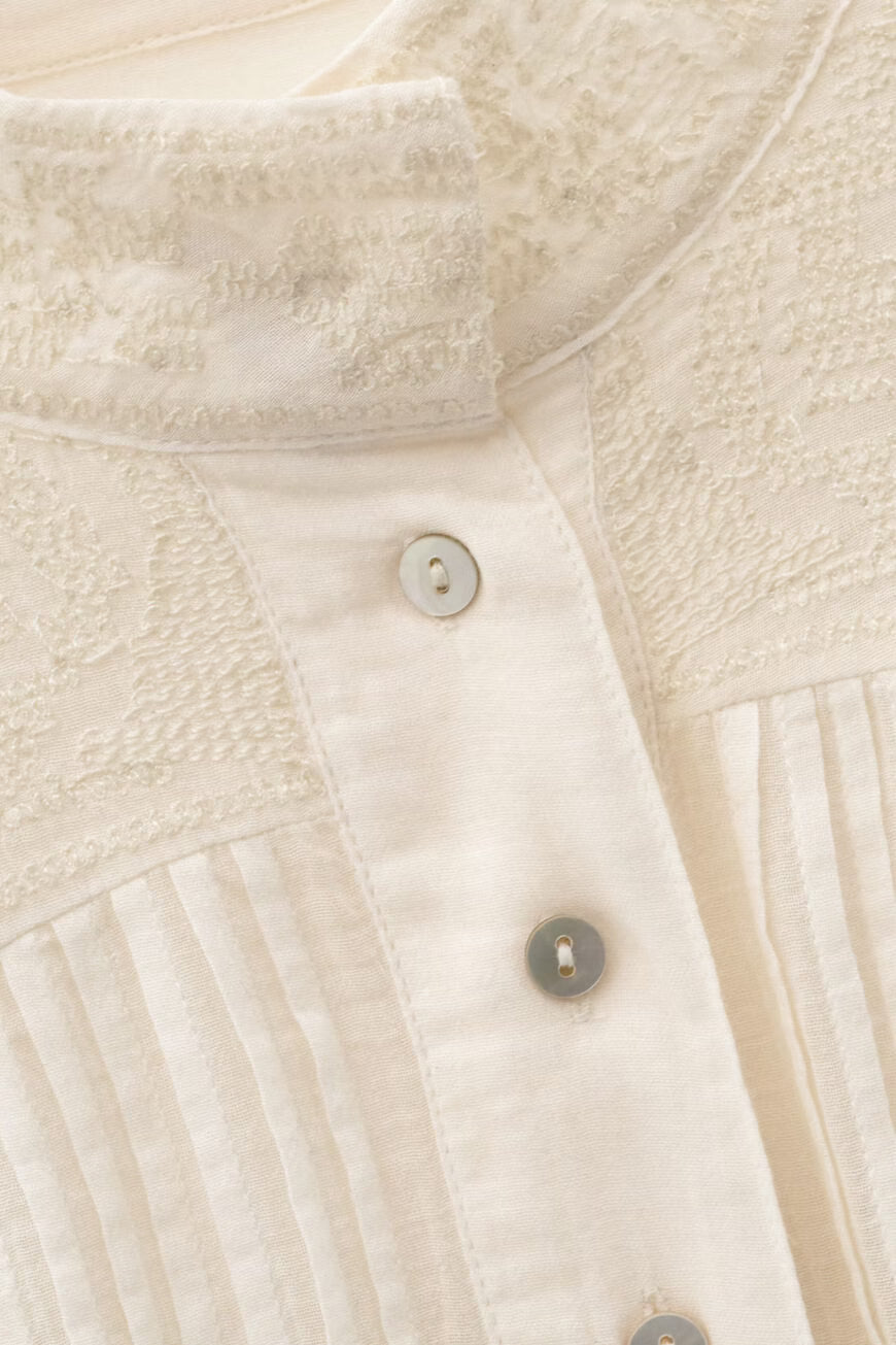 Camicia Tavia Donna Ecru