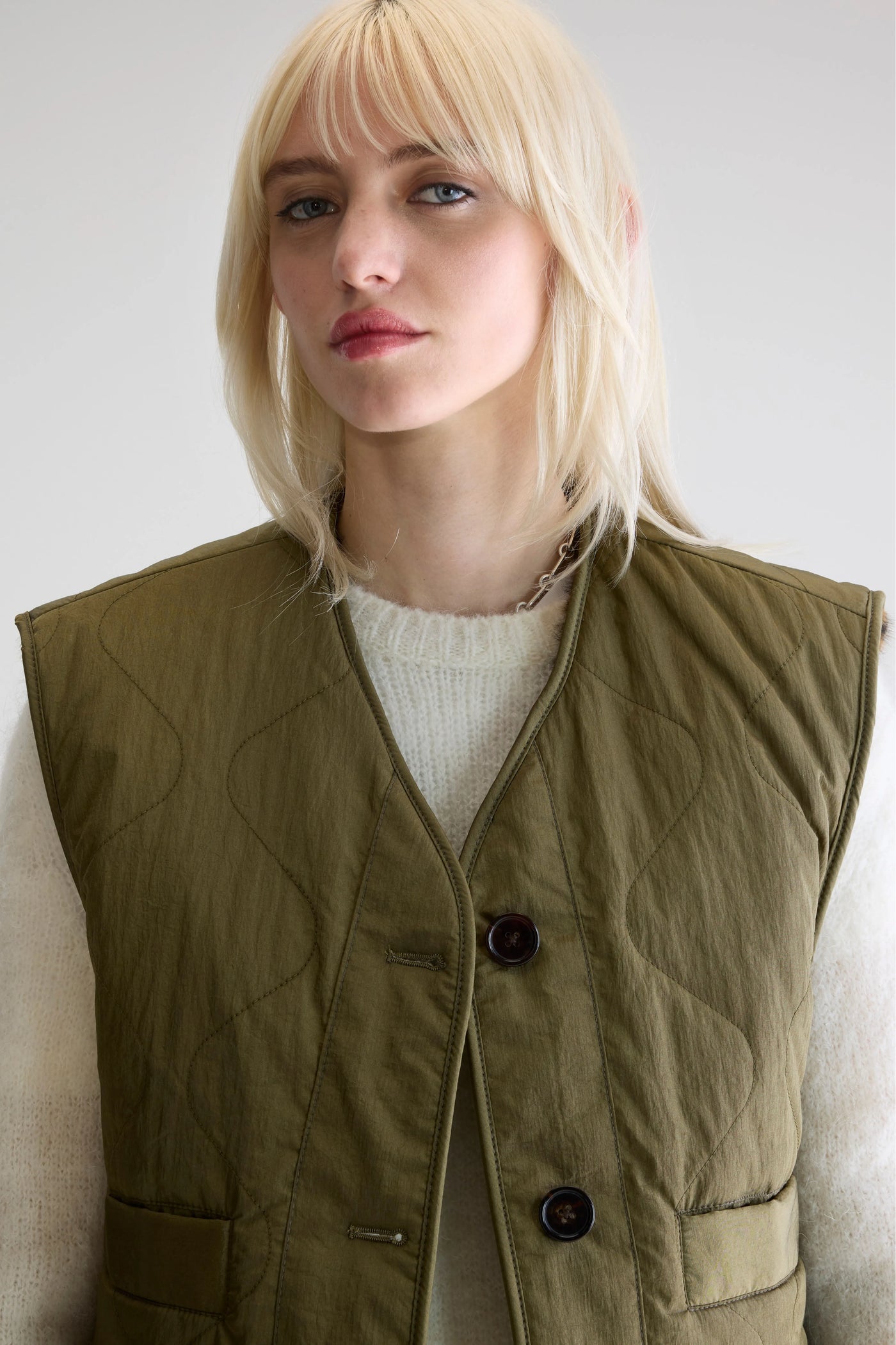 Frau Eloise Weste Army