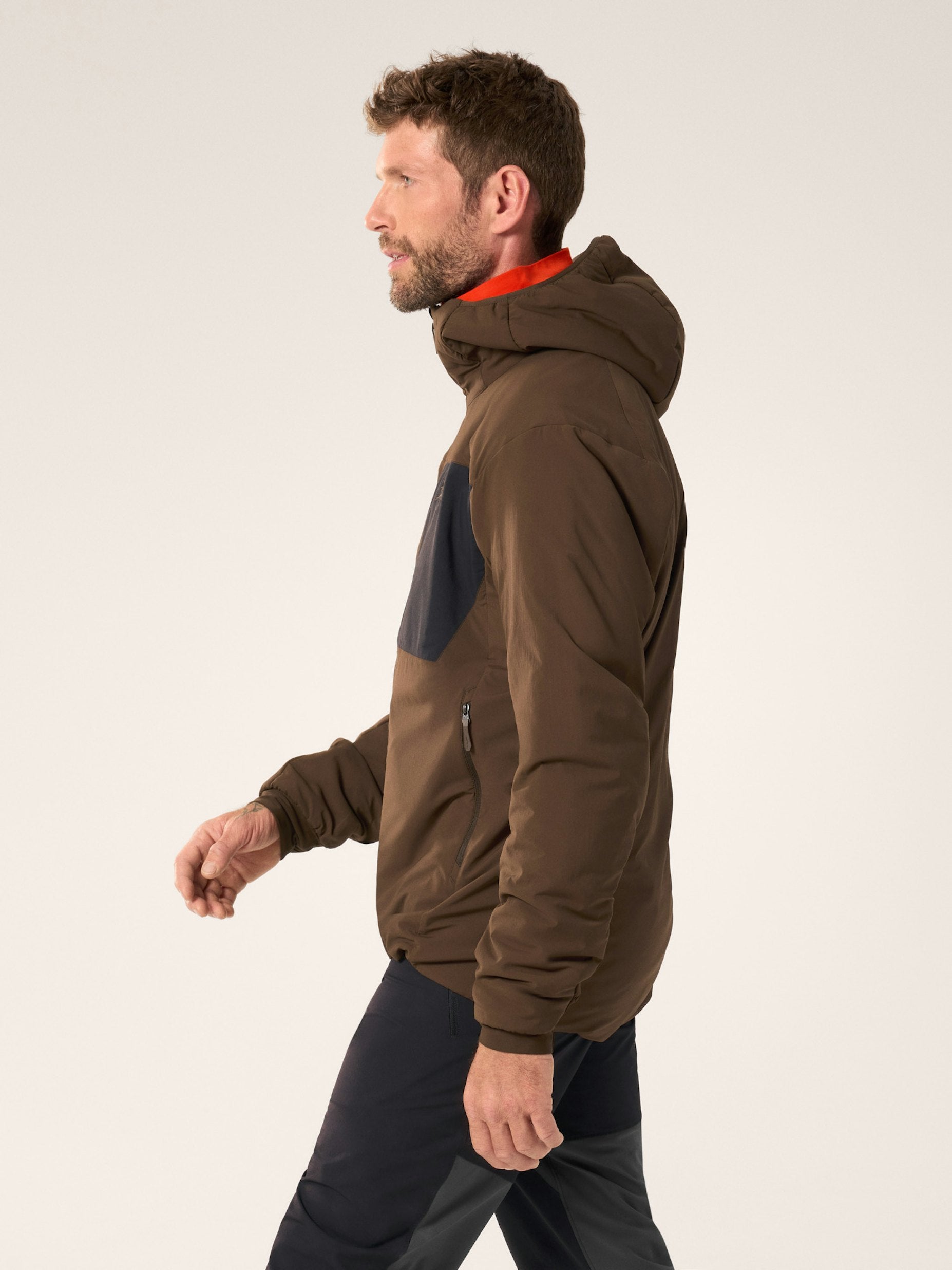 Giacca Proton Hoody Uomo Carob