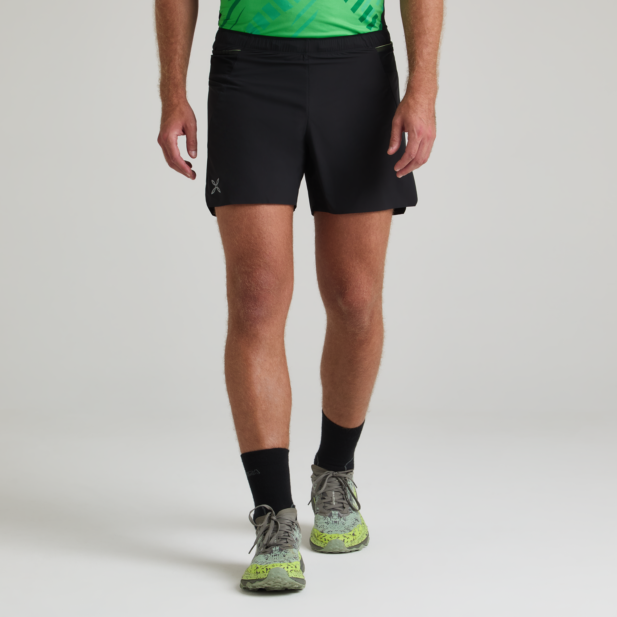 Pantalon Corto Shadow 2 Hombre Ardesia/Sunny Lime