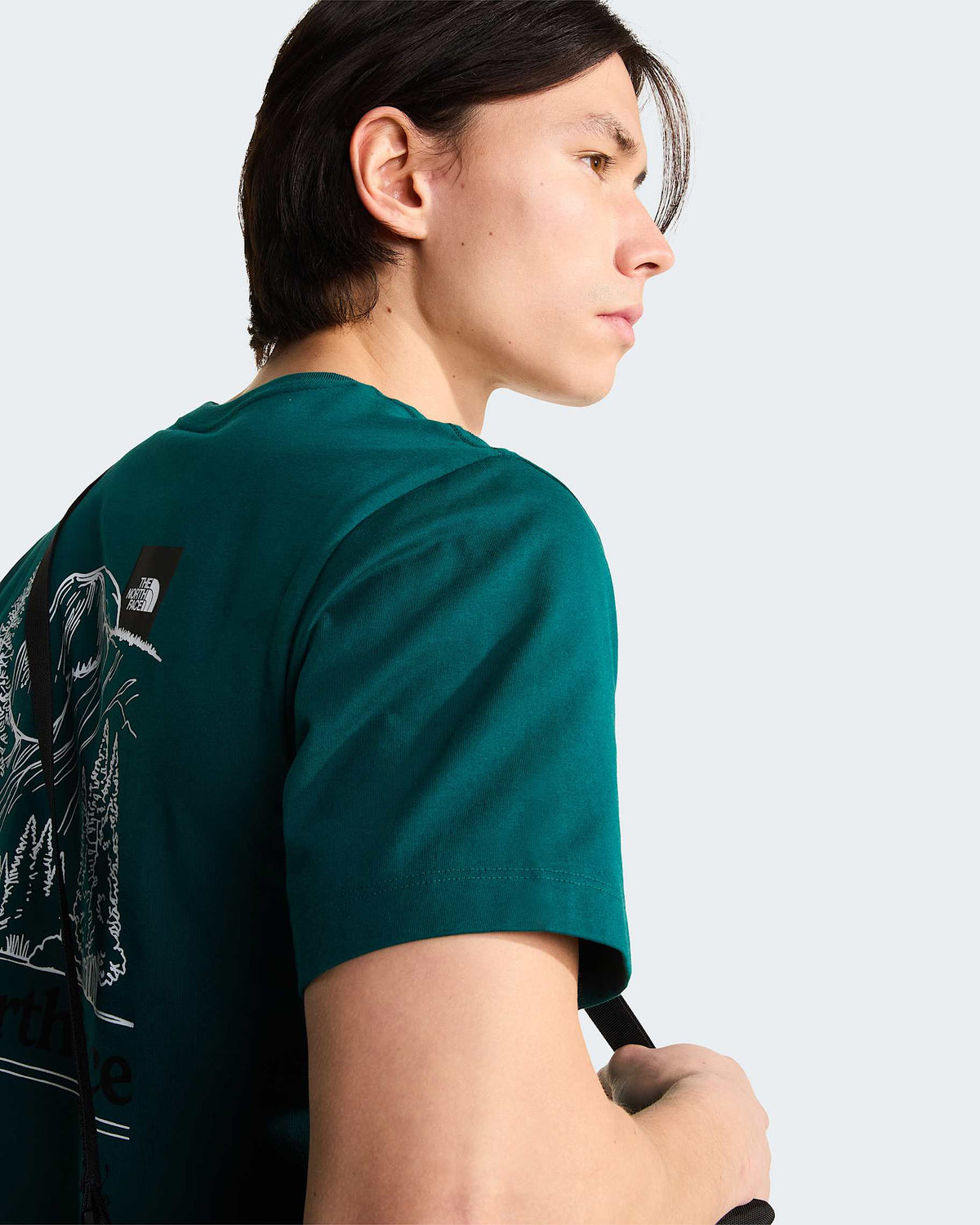 T-shirt Monte Regular Uomo Pacific Teal