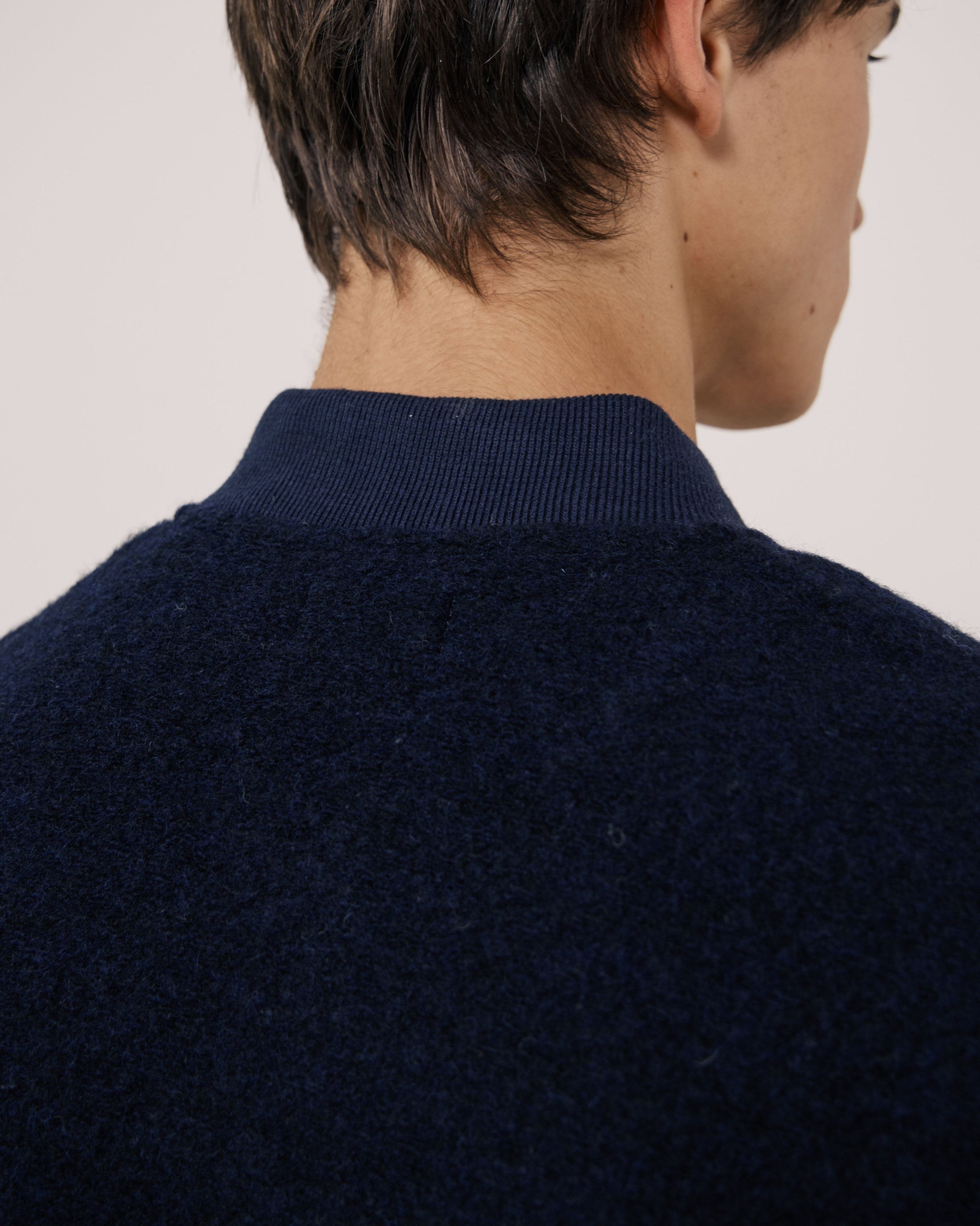 Gilet Boiled Uomo Navy