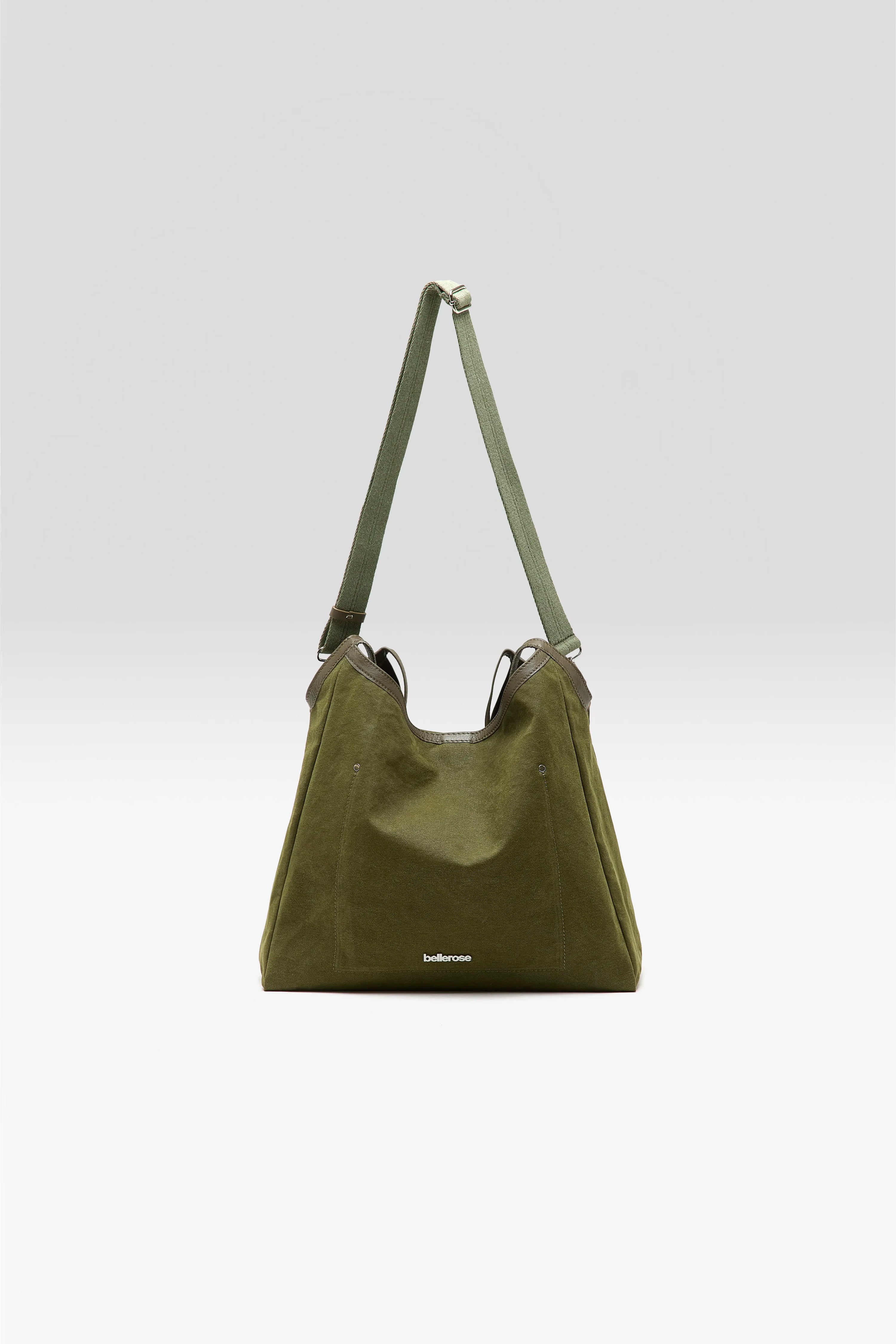 Borsa Singa Canvas Donna Olive