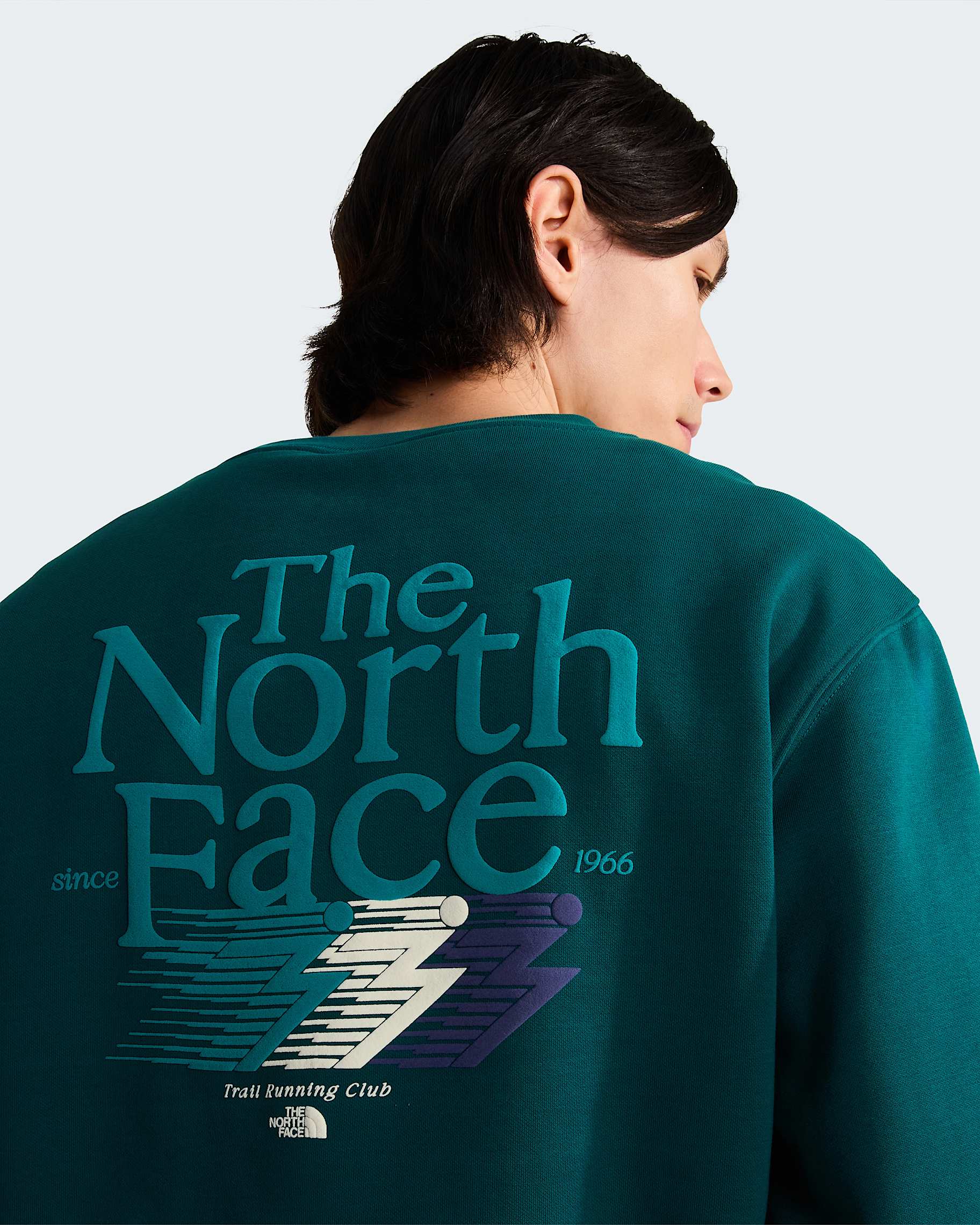 Mann Retro Trail Relaxed Sweatshirt Pacific Teal