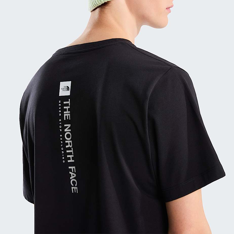 T-shirt Vertical Regular Uomo Black