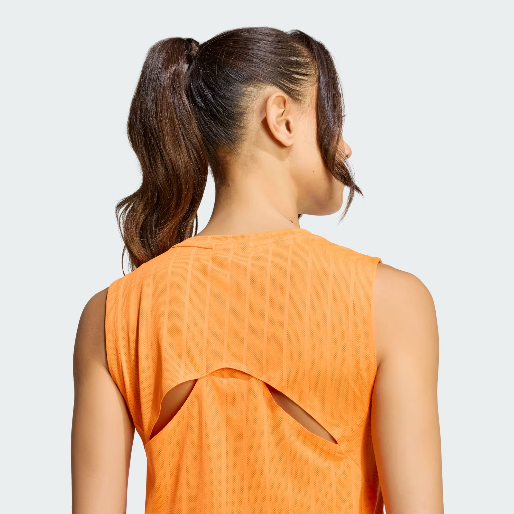 Camiseta Climacool Tank Pro Mujer Pure Orange