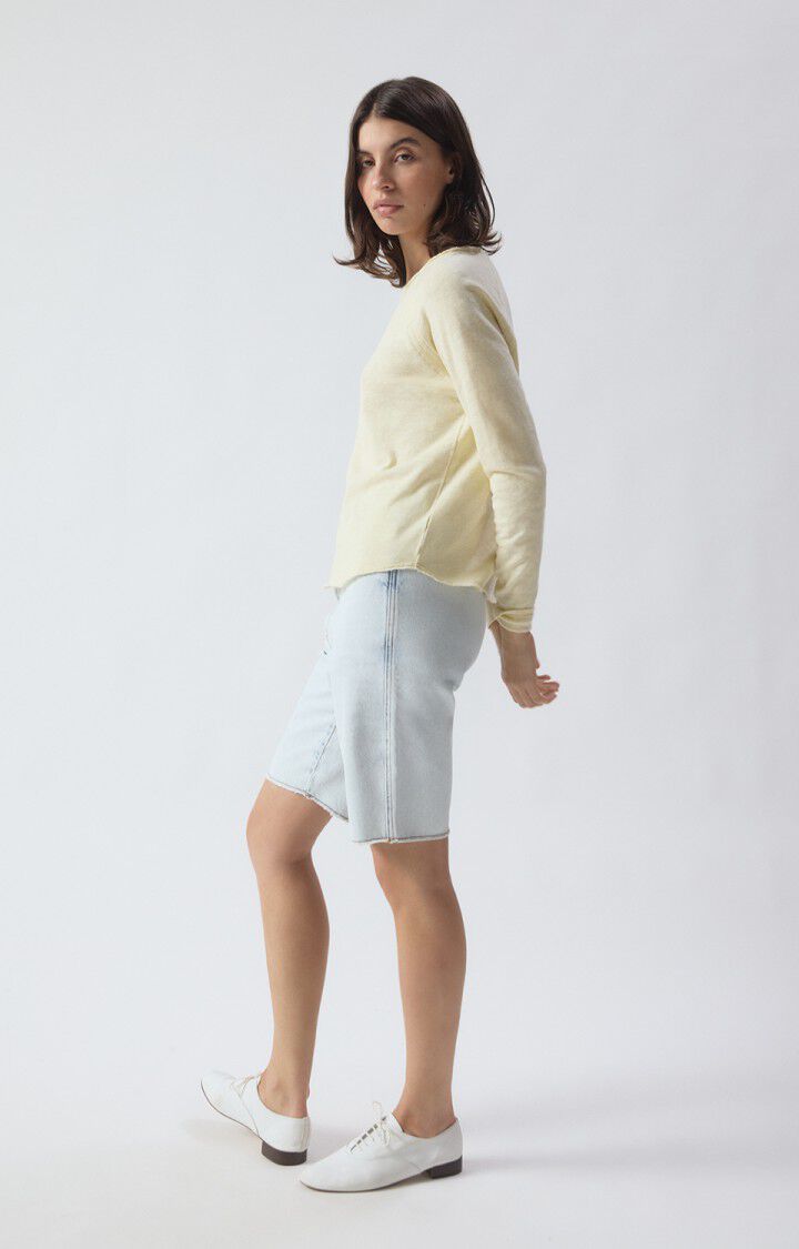 T-shirt Sonoma Wide Neck Donna Vanilla Vintage