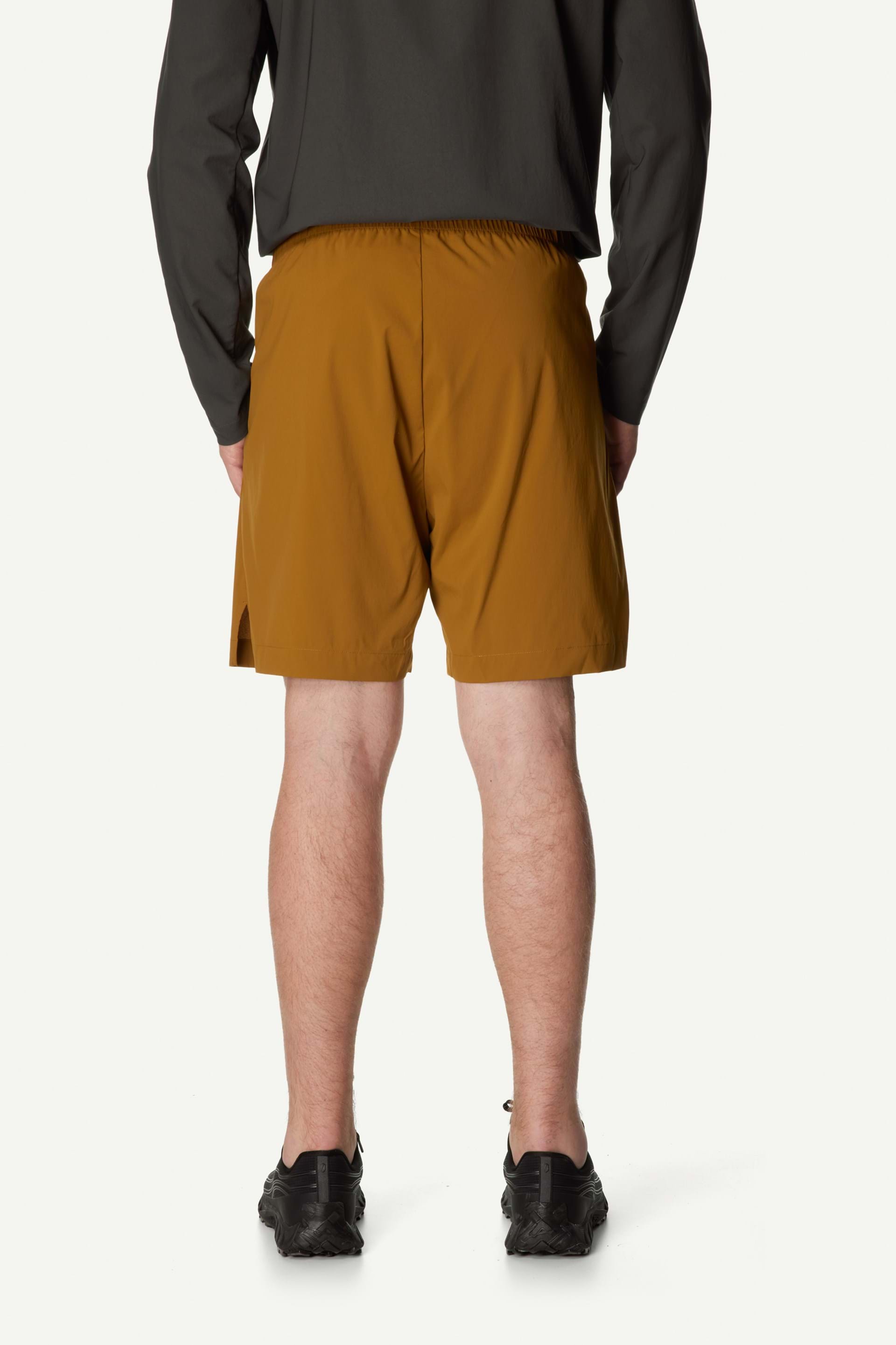 Men's Liquid Shorts Greenish Gold