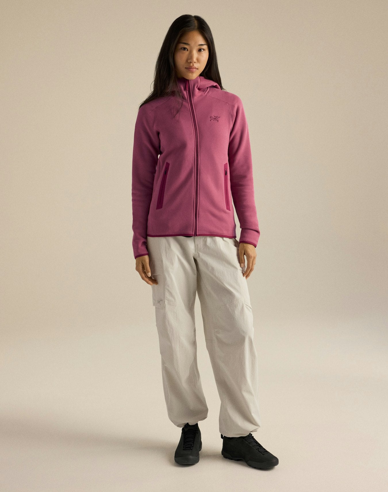 Maglia Kyanite Hoody Donna LIght Renegade/Renegade