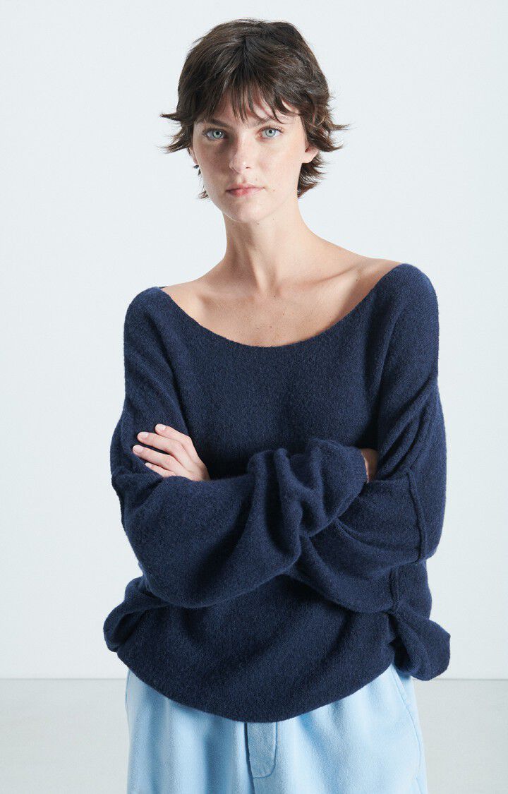Suéter Damsville Mujer Navy Blue Chine
