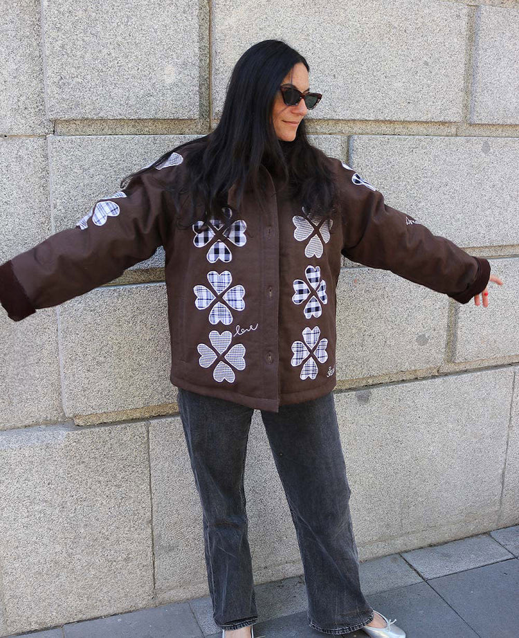 Women's Lillibeth Jacket Checked Brown