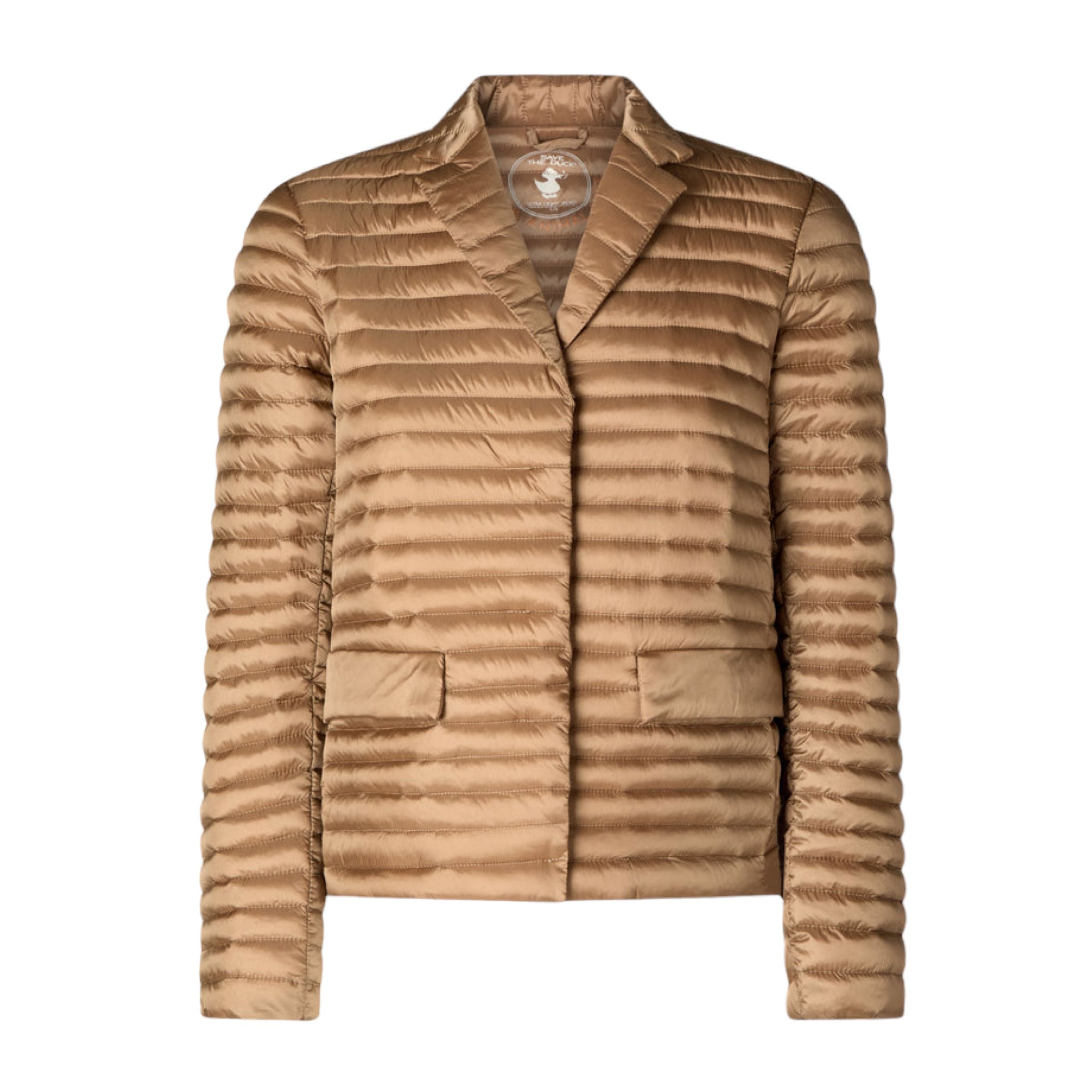 Save The Duck | Giacca Iva Shirt Donna Biscuit Beige - Fabbrica Ski Sises
