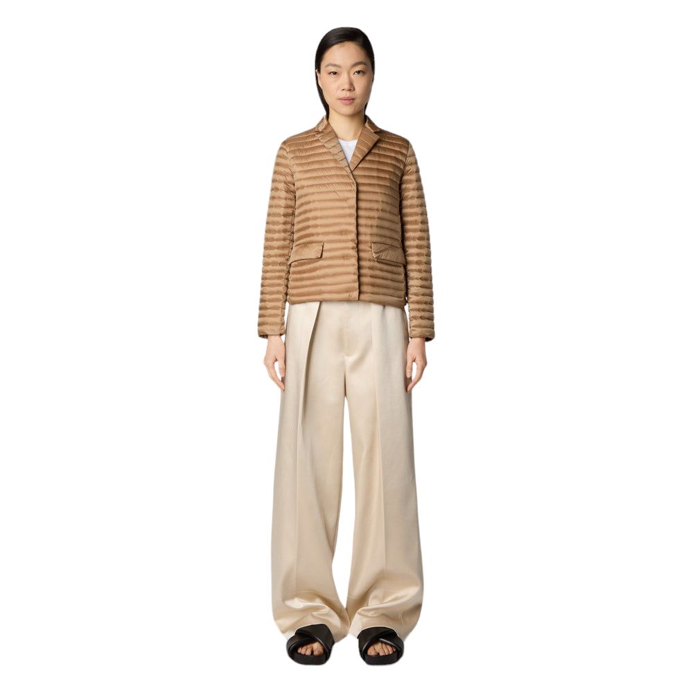 Save The Duck | Giacca Iva Shirt Donna Biscuit Beige - Fabbrica Ski Sises