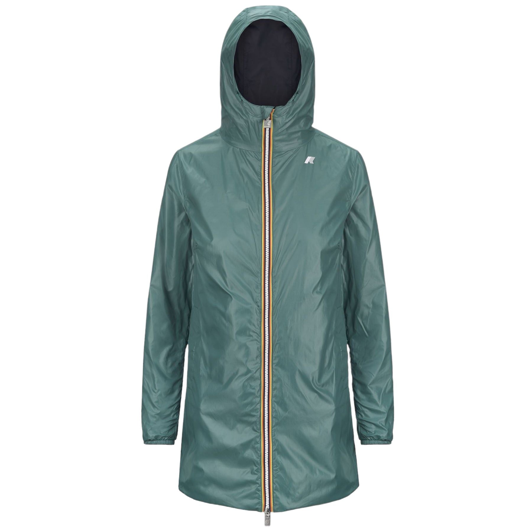 Kway | Giacca Sophie Eco Plus Reversible Donna Blue Depth/Green - Fabbrica Ski Sises