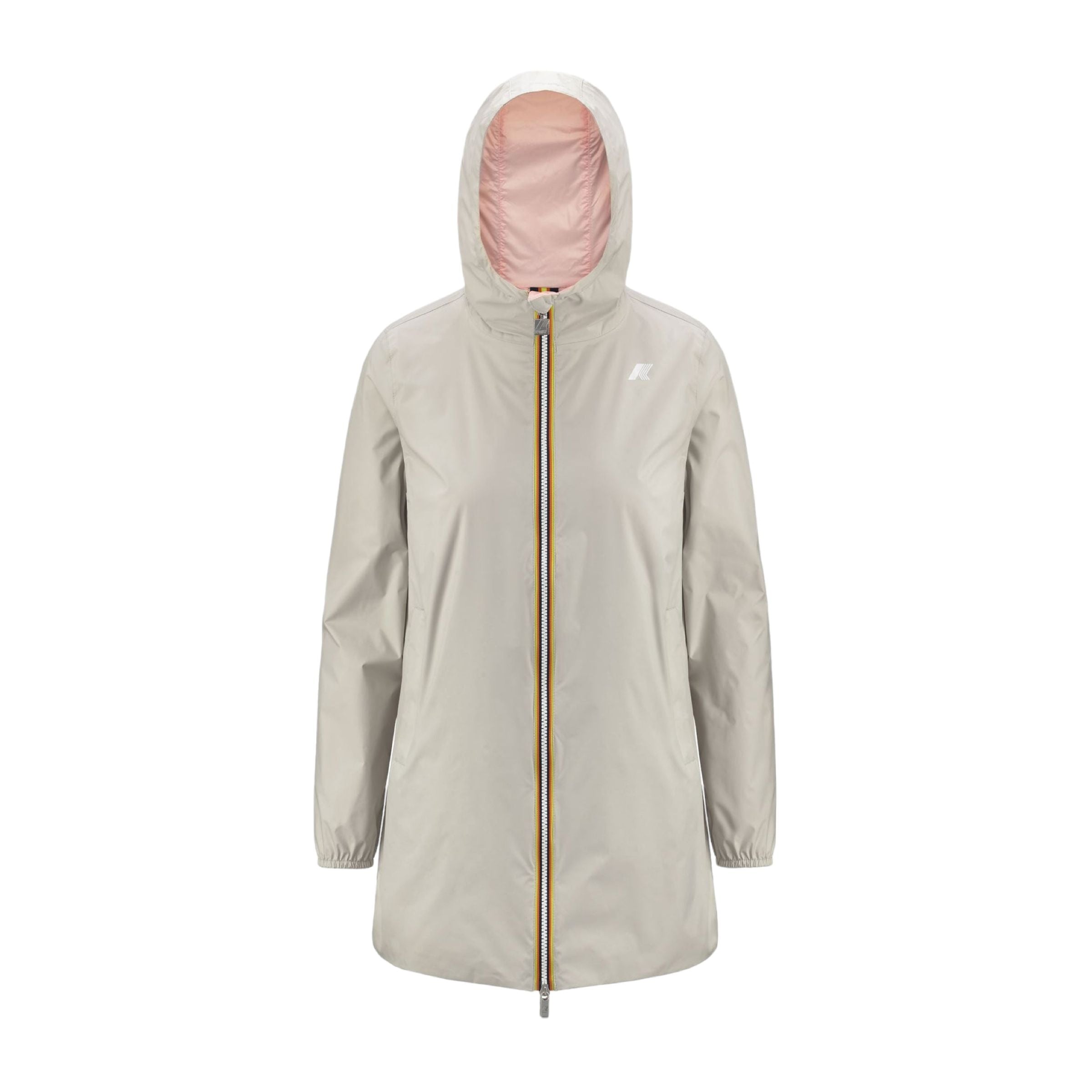 Kway | Giacca Sophie Eco Plus Reversible Donna Beige Light/Pink - Fabbrica Ski Sises