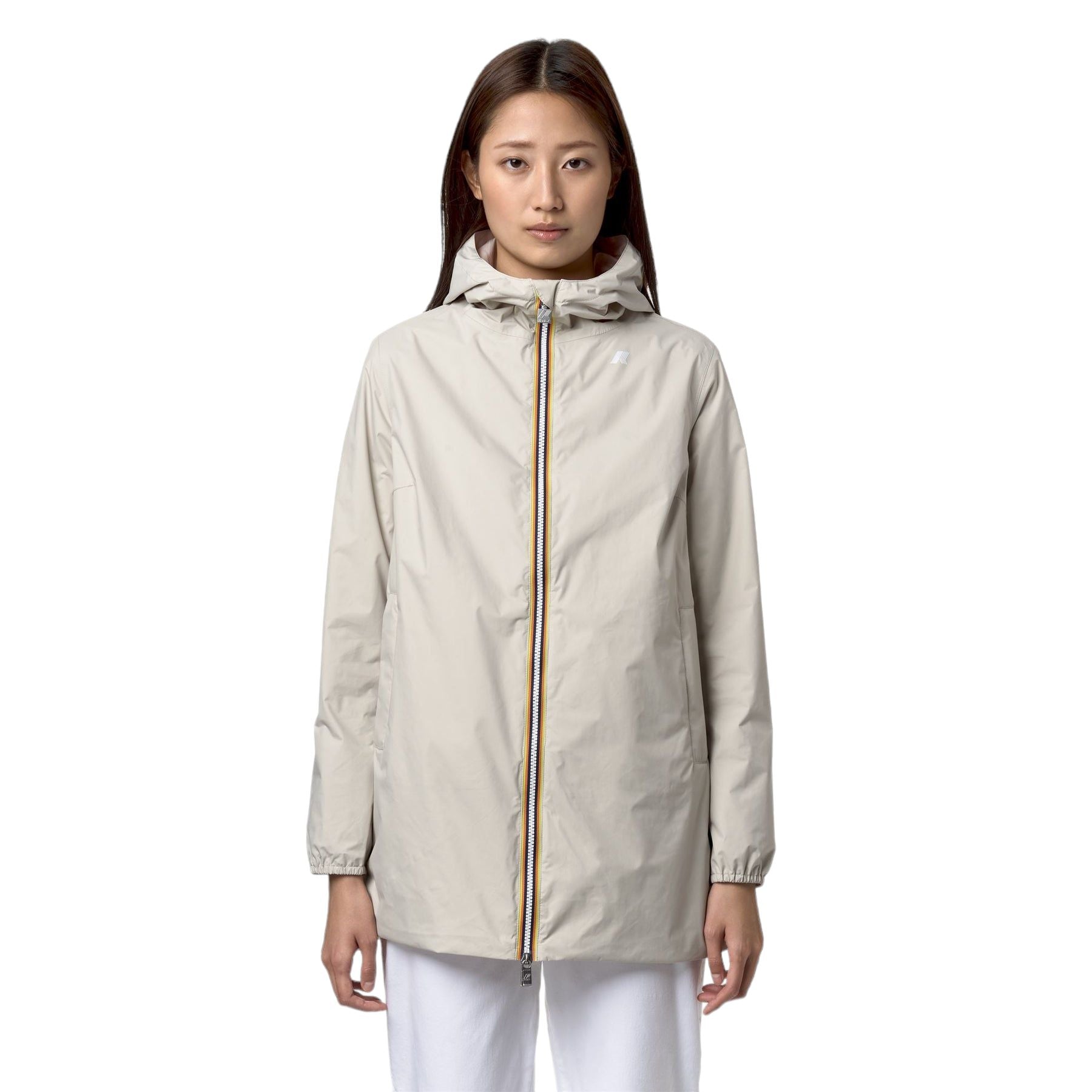 Kway | Giacca Sophie Eco Plus Reversible Donna Beige Light/Pink - Fabbrica Ski Sises