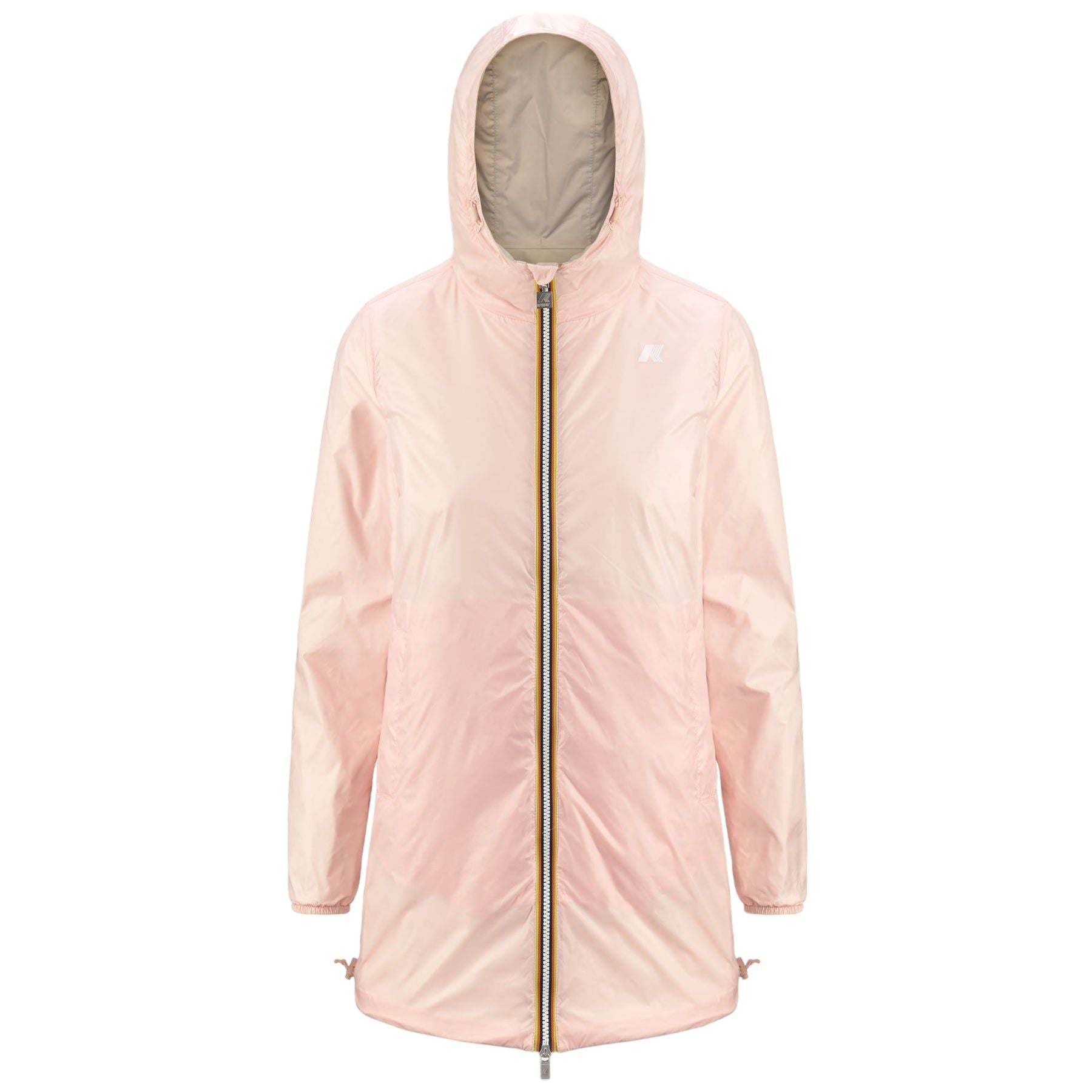 Kway | Giacca Sophie Eco Plus Reversible Donna Beige Light/Pink - Fabbrica Ski Sises