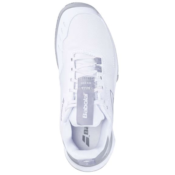 Babolat | Scarpe da Tennis SFX Evo Donna White/Lunar Grey - Fabbrica Ski Sises