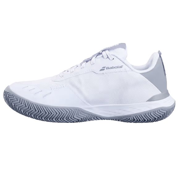 Babolat | Scarpe da Tennis SFX Evo Donna White/Lunar Grey - Fabbrica Ski Sises