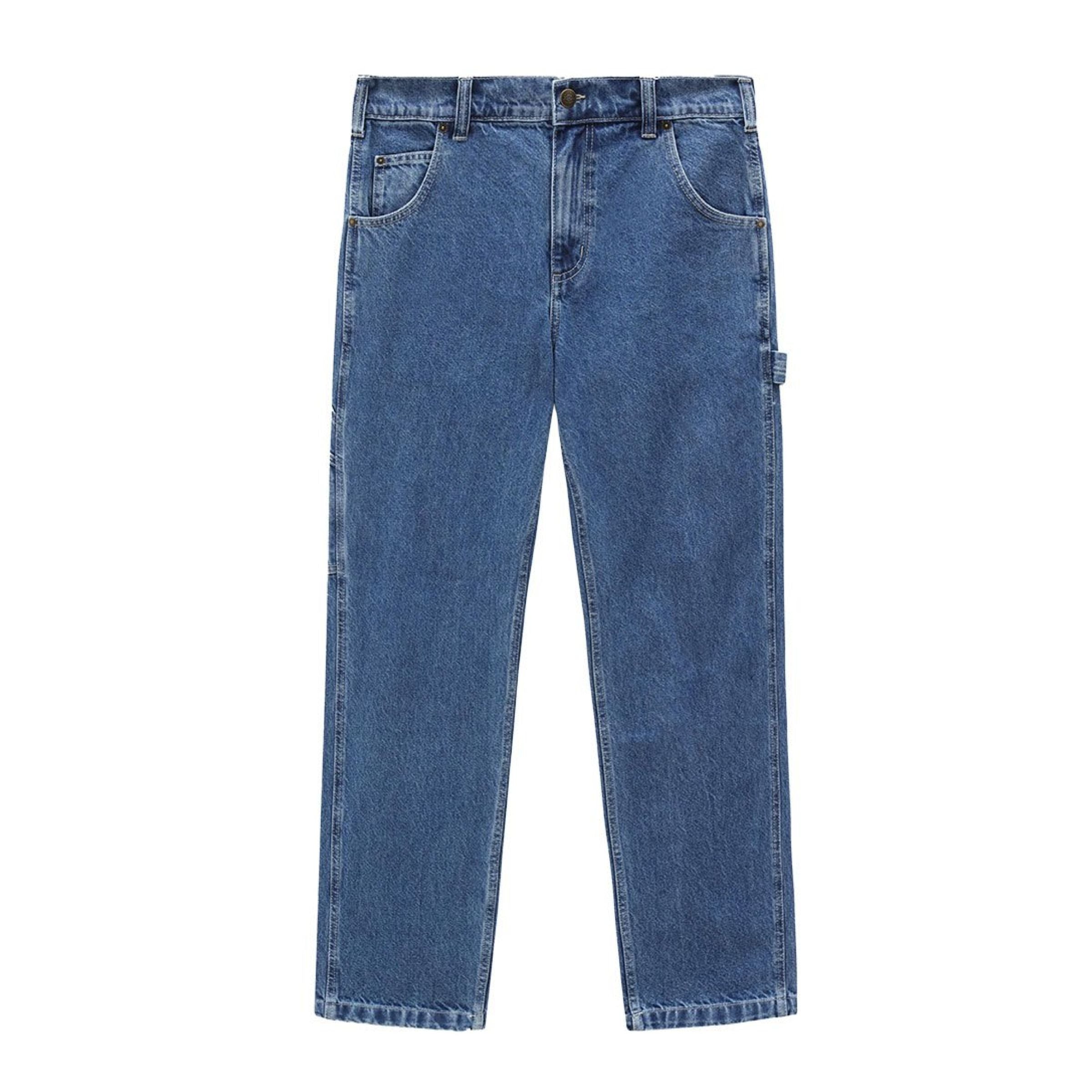 Dickies | Pantaloni Garyville Denim Uomo Blue Classic - Fabbrica Ski Sises