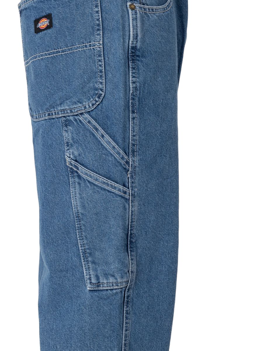 Dickies | Pantaloni Garyville Denim Uomo Blue Classic - Fabbrica Ski Sises