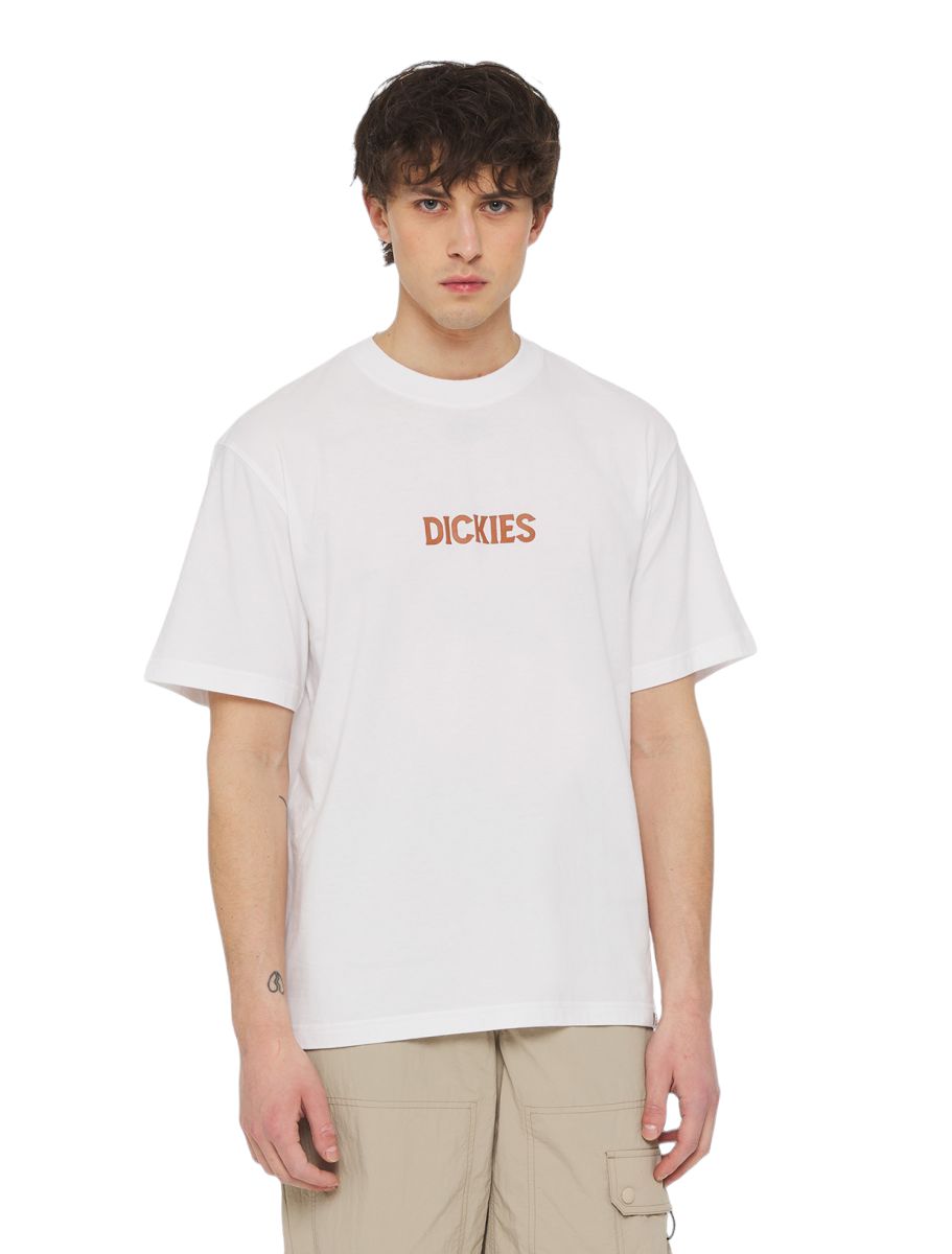 Dickies | T-shirt Patrick Springs Uomo White - Fabbrica Ski Sises